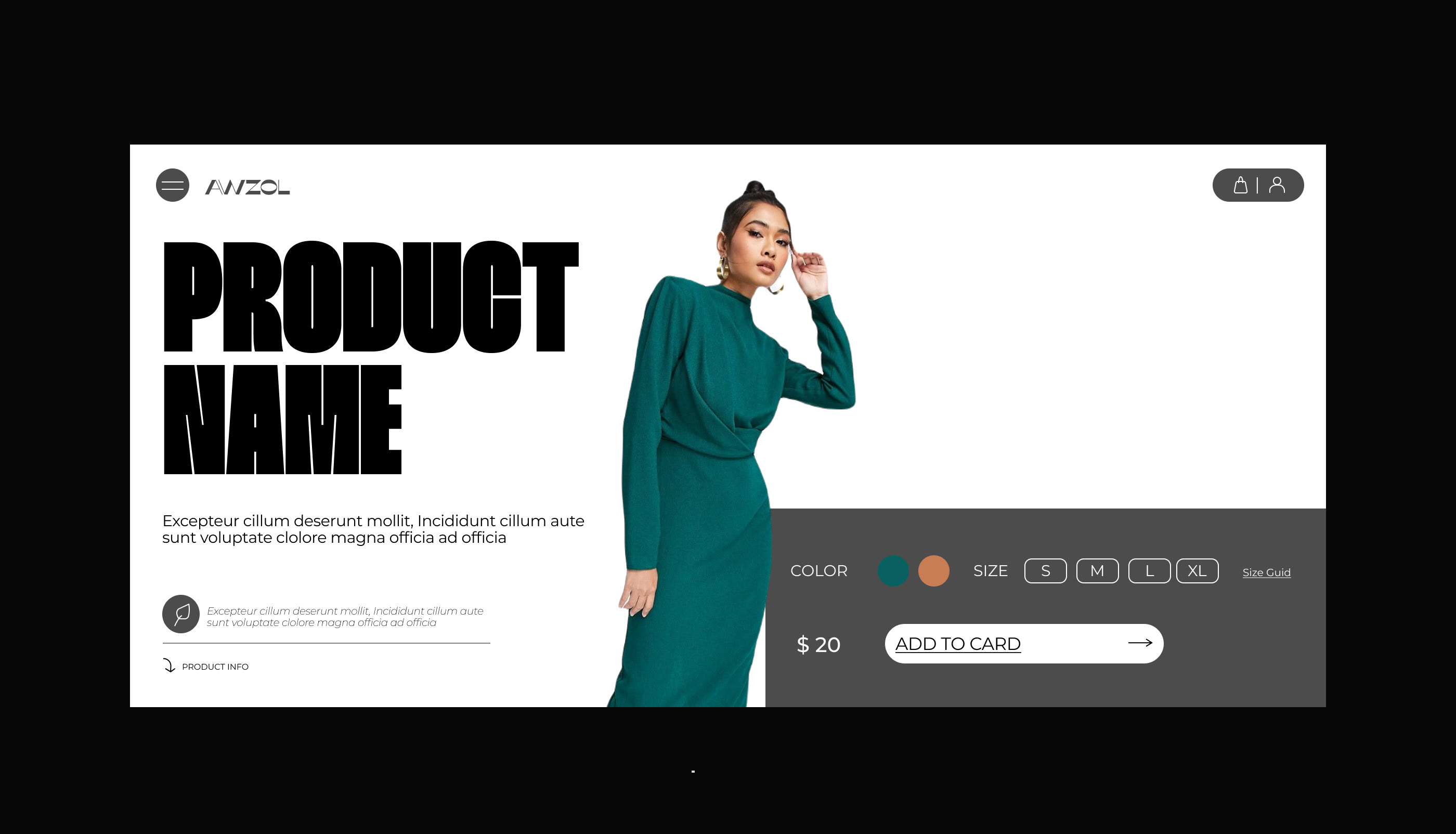 Awzol — Изображение №11 — Интерфейсы на Dprofile
