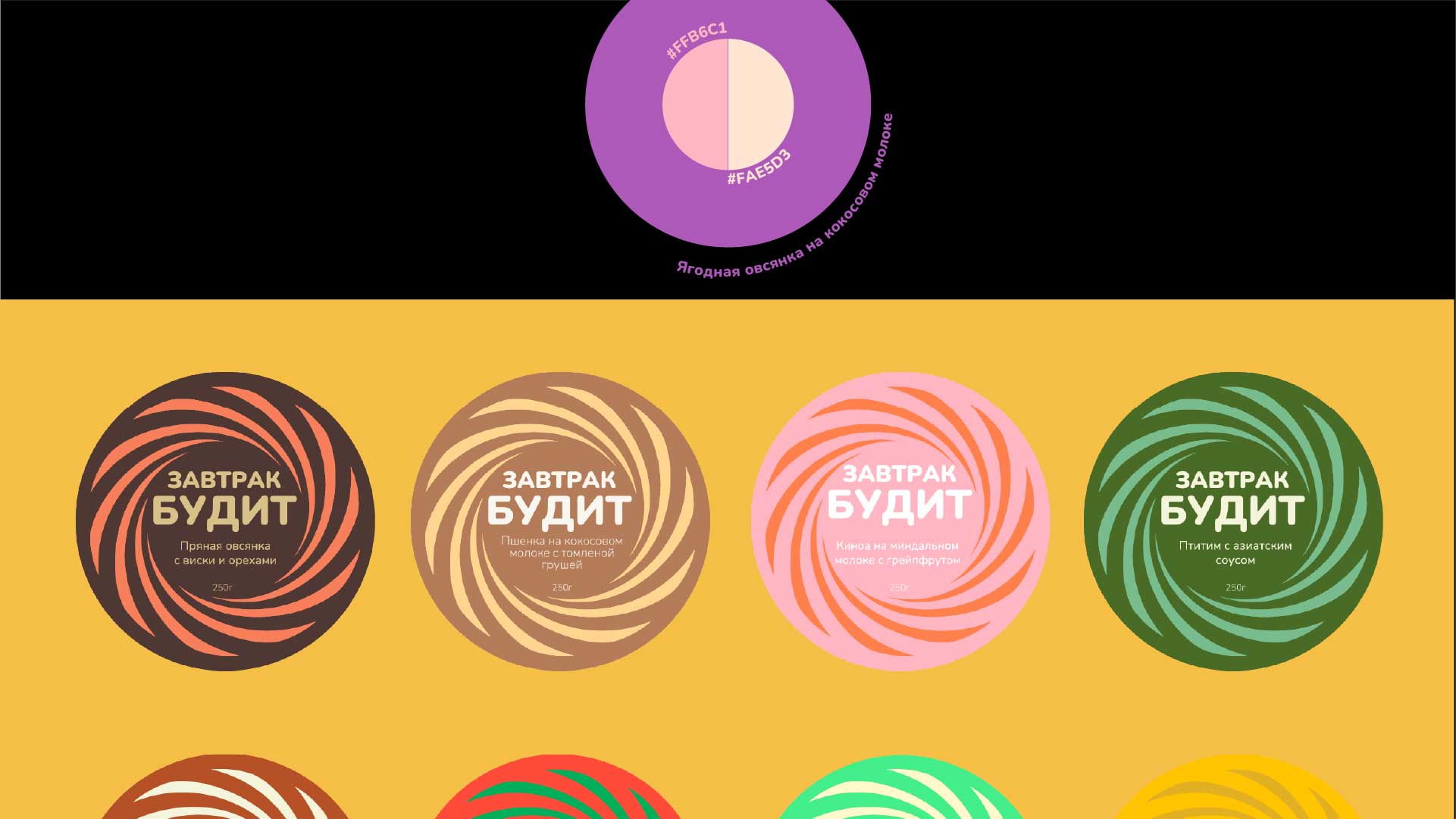 Завтрак будит — Изображение №8 — Брендинг на Dprofile