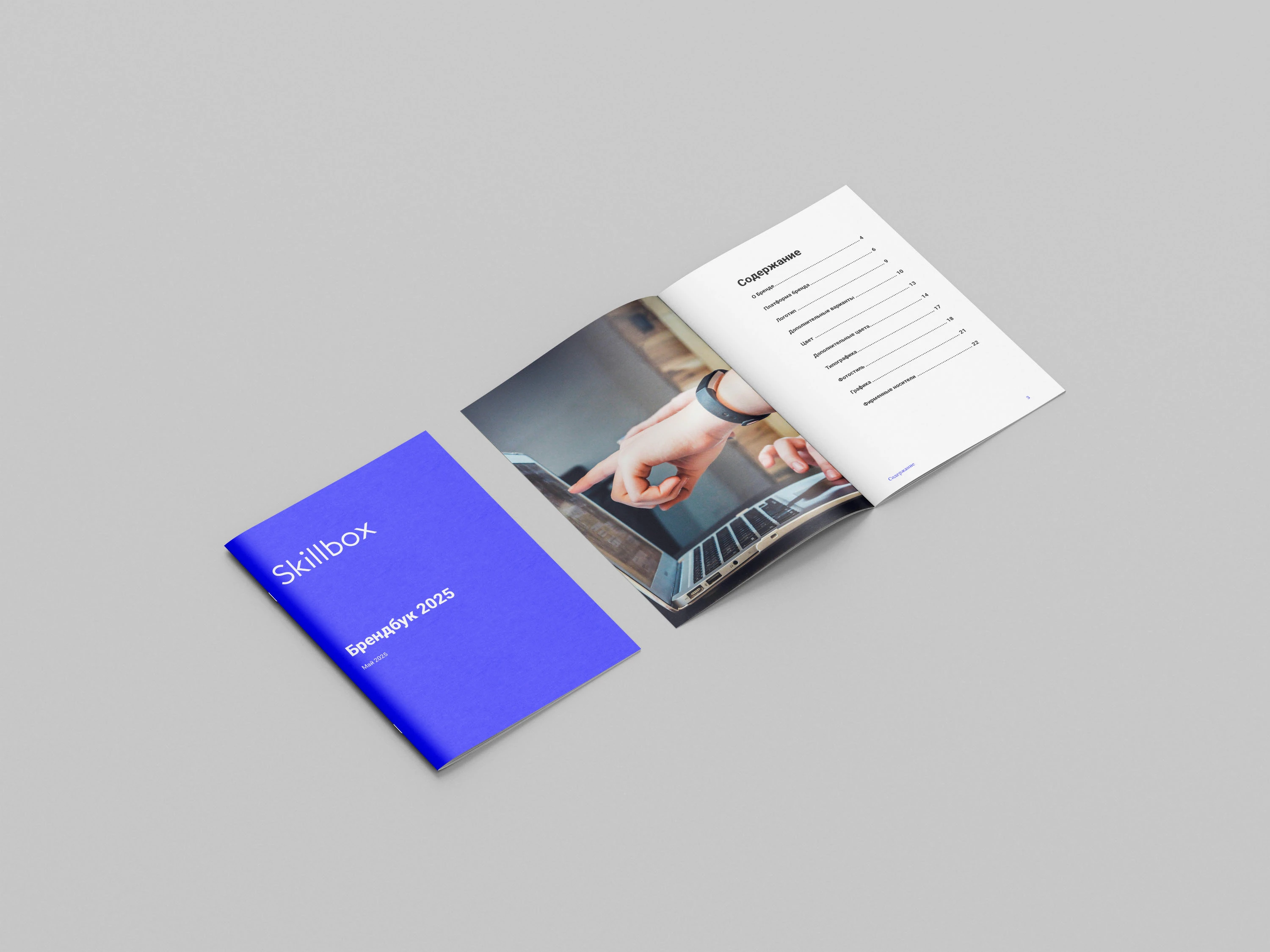 Оформление брендбука для Skillbox — Изображение №2 — Брендинг, Графика на Dprofile