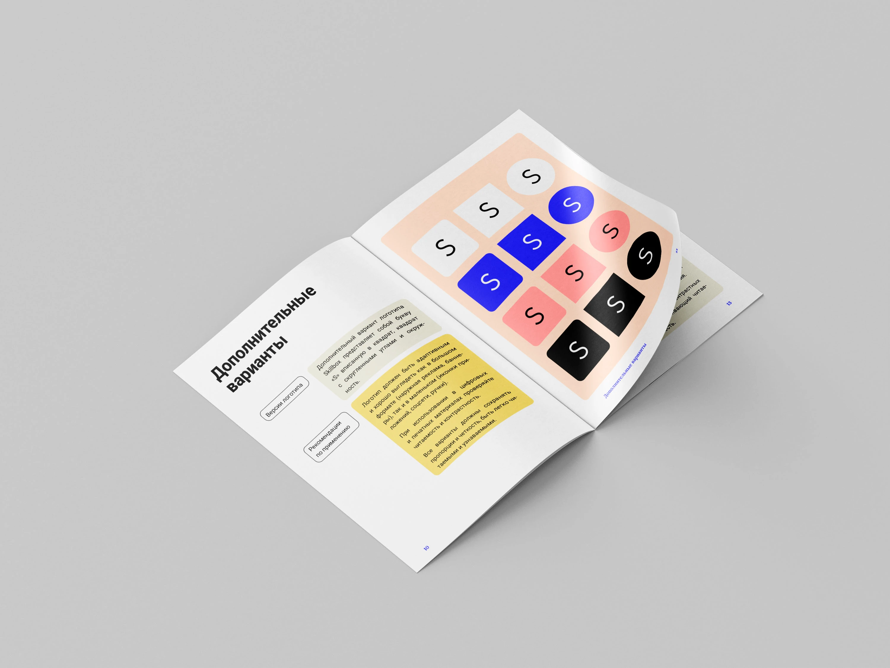 Оформление брендбука для Skillbox — Изображение №6 — Брендинг, Графика на Dprofile