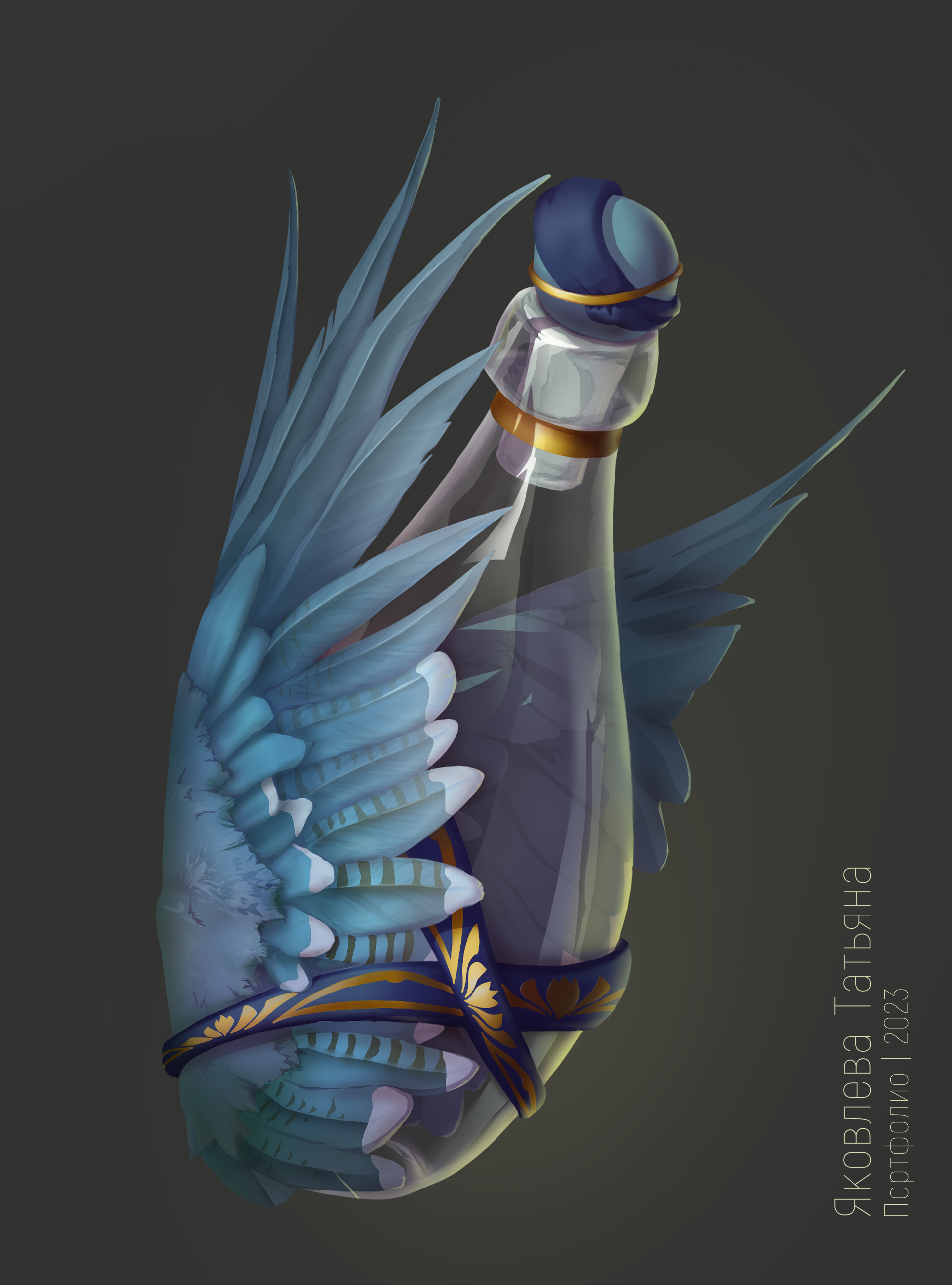 Elven forest - Концепт-арт пропсов — Изображение №5 — Иллюстрация на Dprofile