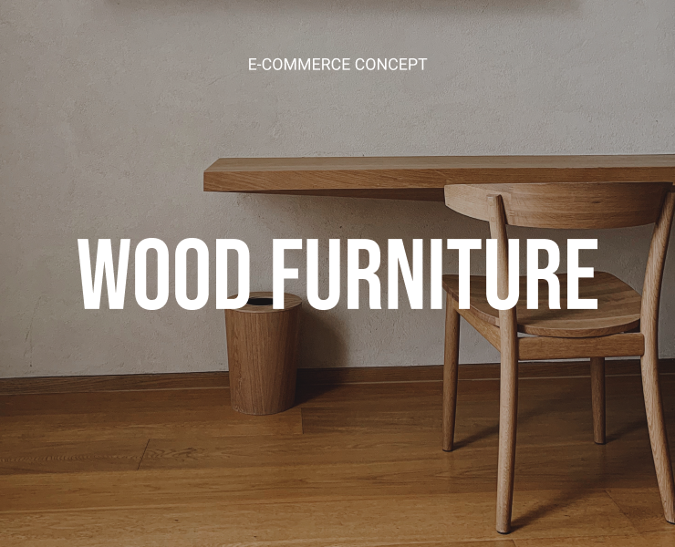 Wood Furniture E-commerce concept — Интерфейсы на Dprofile