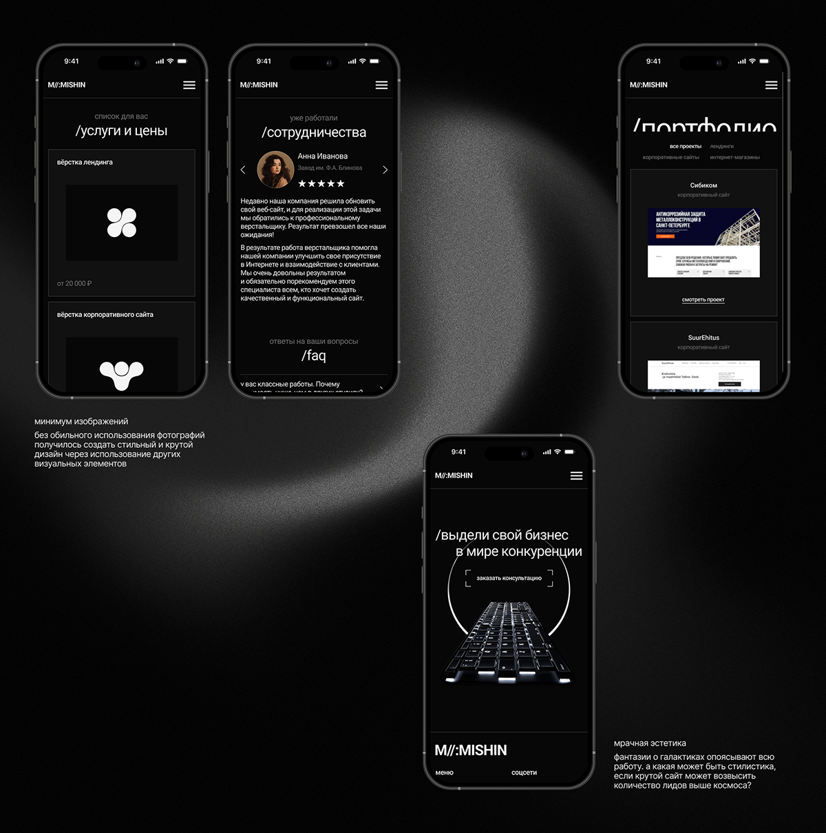 MMISHIN | COMMERCIAL PROJECT — Изображение №12 — Интерфейсы на Dprofile