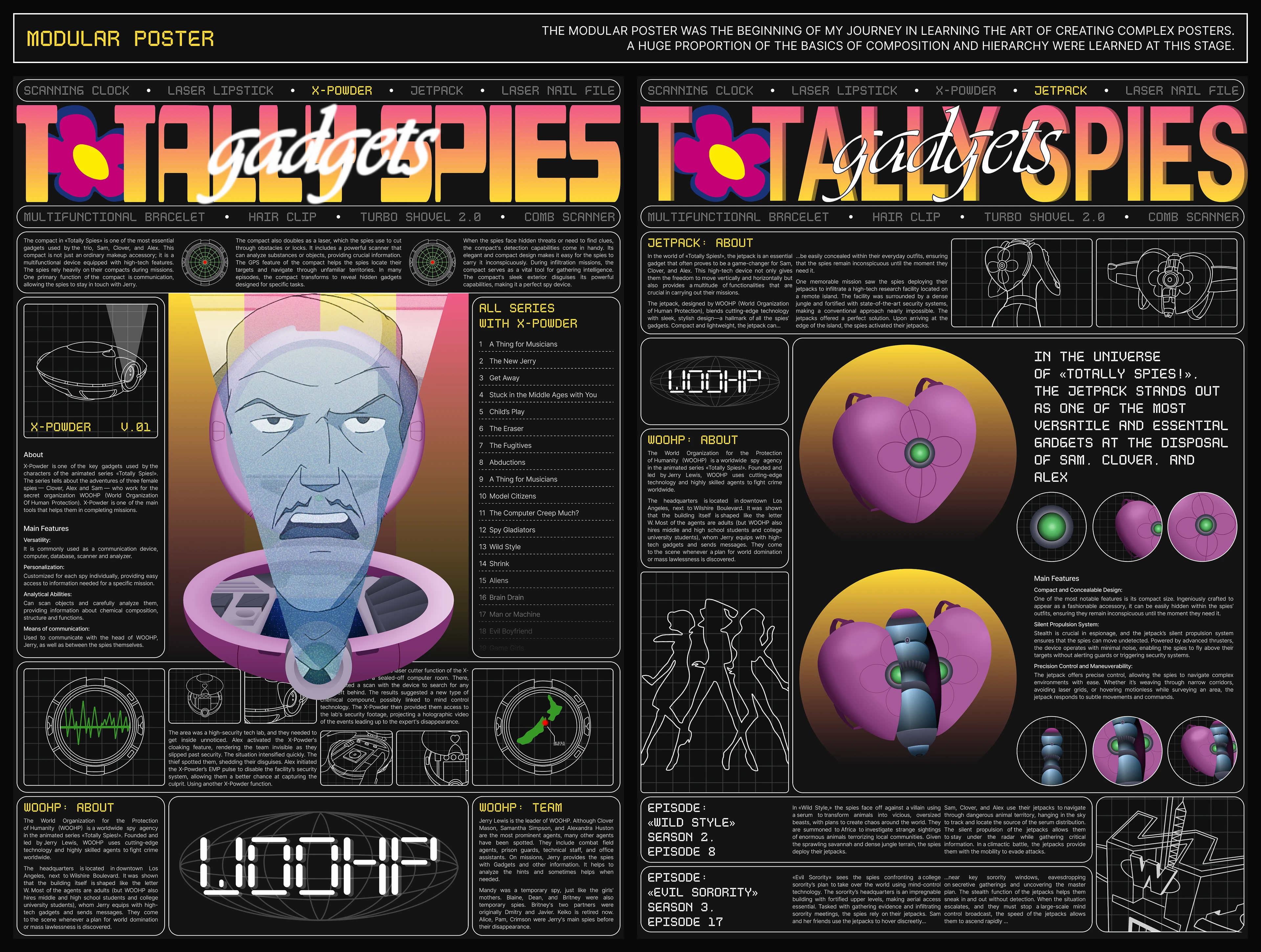 TOTALLY SPIES! | POSTER COLLECTION — Изображение №3 — Графика на Dprofile