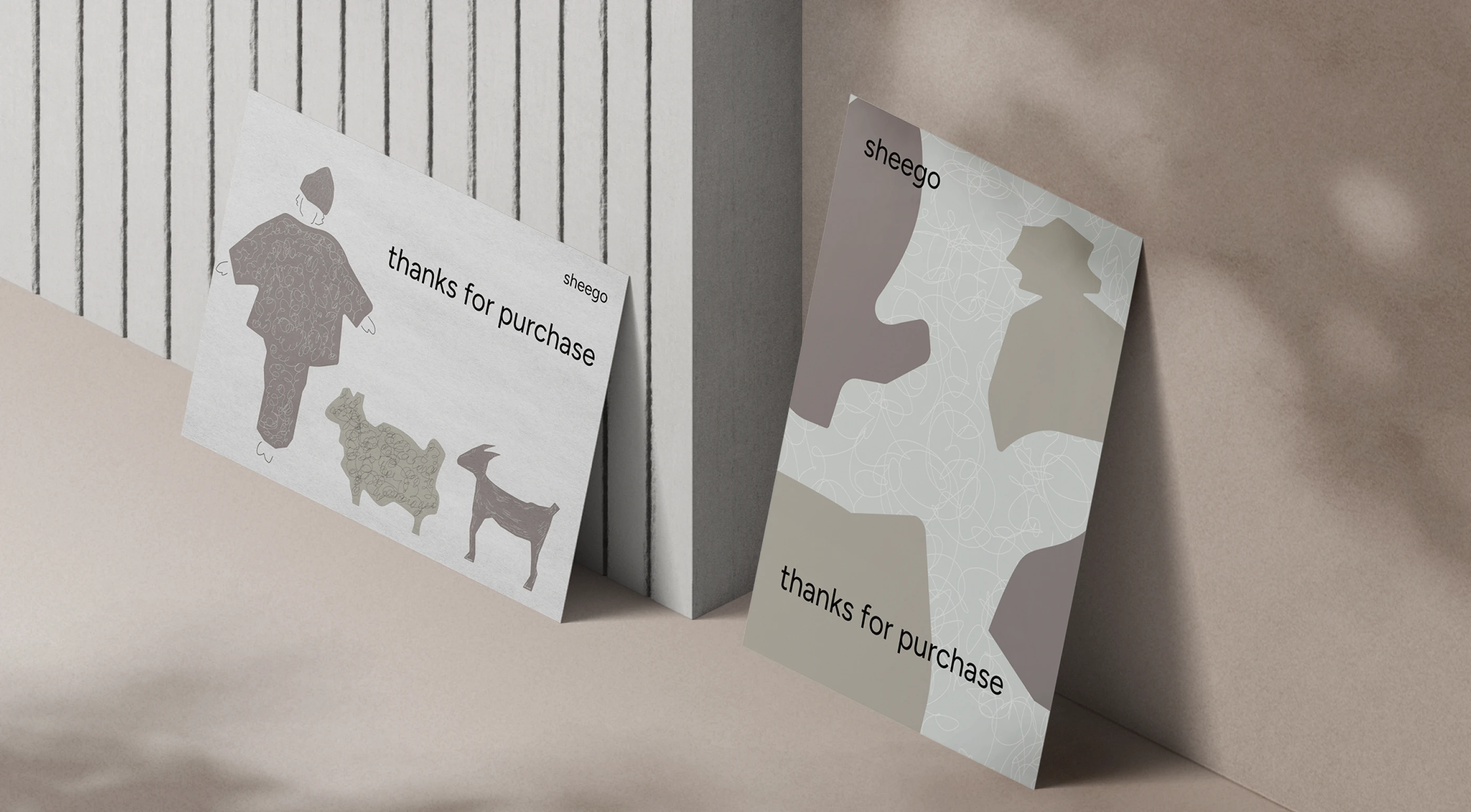 Айдентика для бренда вязаной одежды — Изображение №6 — Брендинг, Иллюстрация на Dprofile