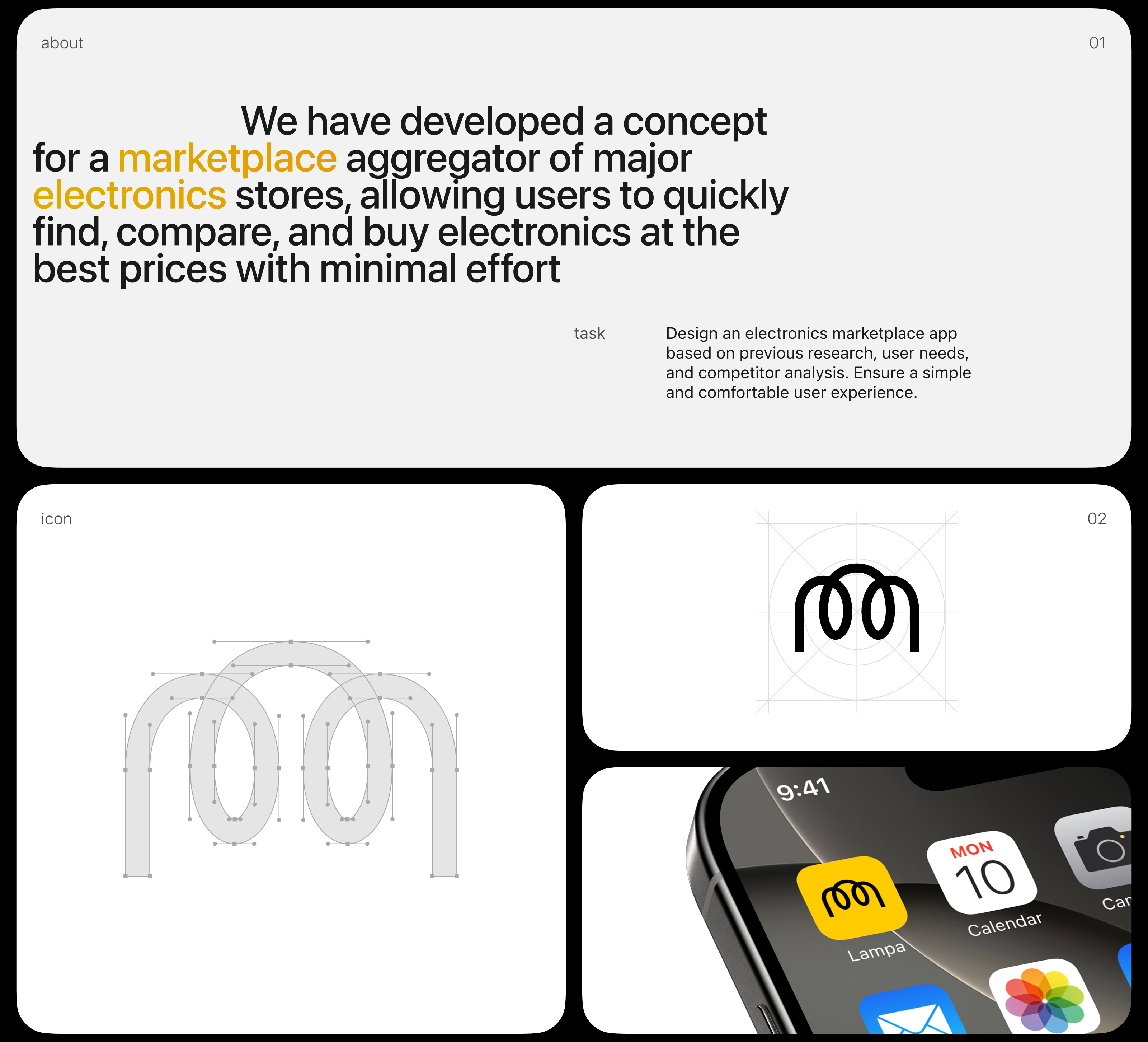 LAMPA | Electronics Marketplace | Mobile App — Изображение №2 — Интерфейсы, Брендинг на Dprofile