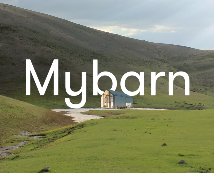 Mybarn. Identity & naming — Брендинг на Dprofile