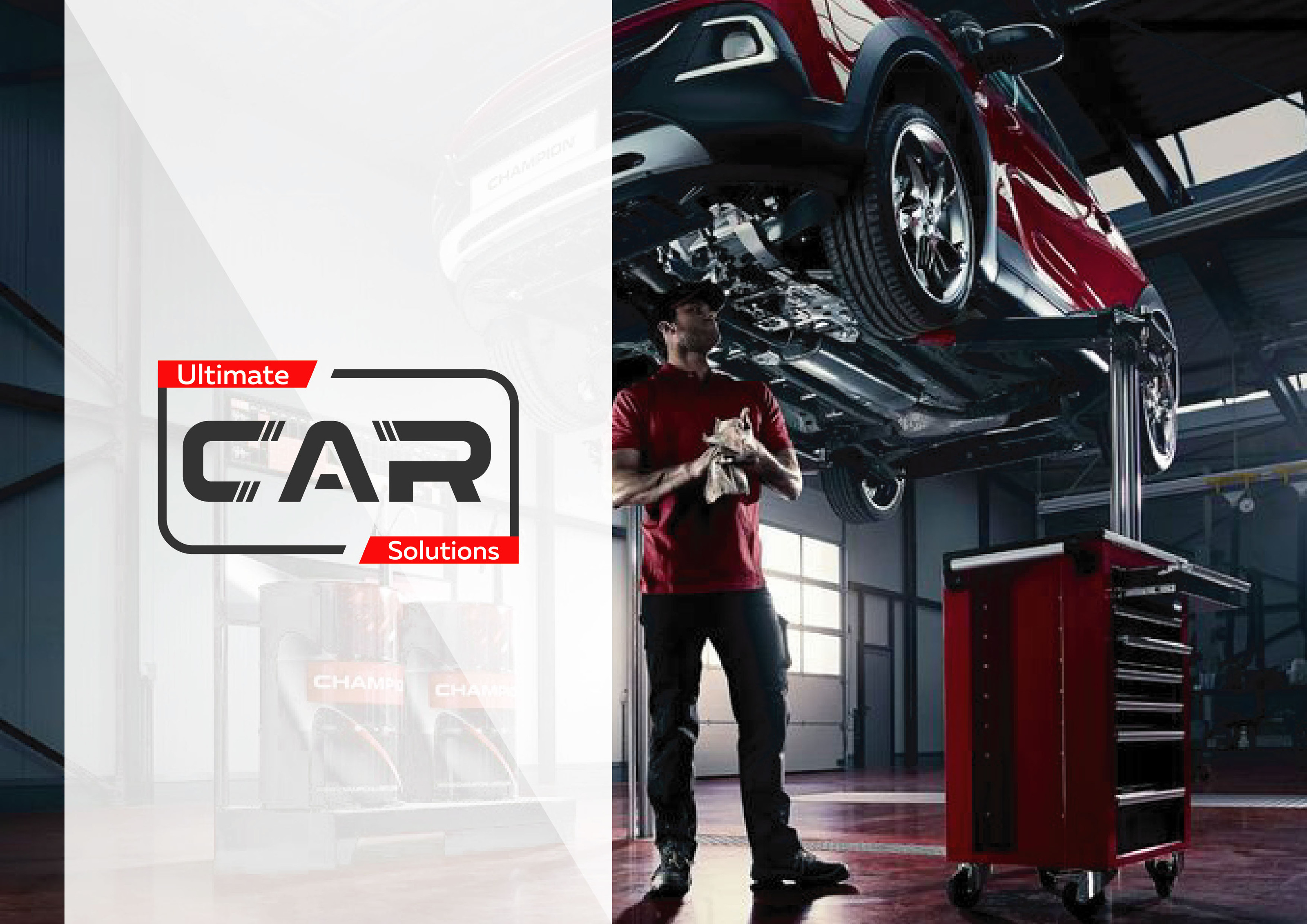 Логотип "Ultimate CAR Solutions" — Изображение №3 — Брендинг на Dprofile