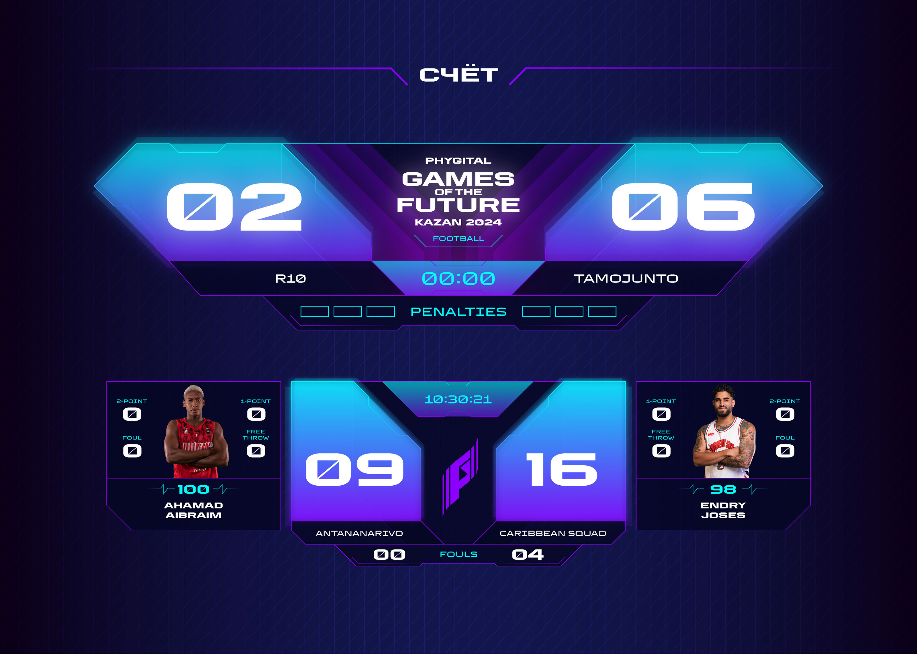 Games of the future 2024 | esport | broadcast | interface — Изображение №20 — Интерфейсы, Брендинг на Dprofile