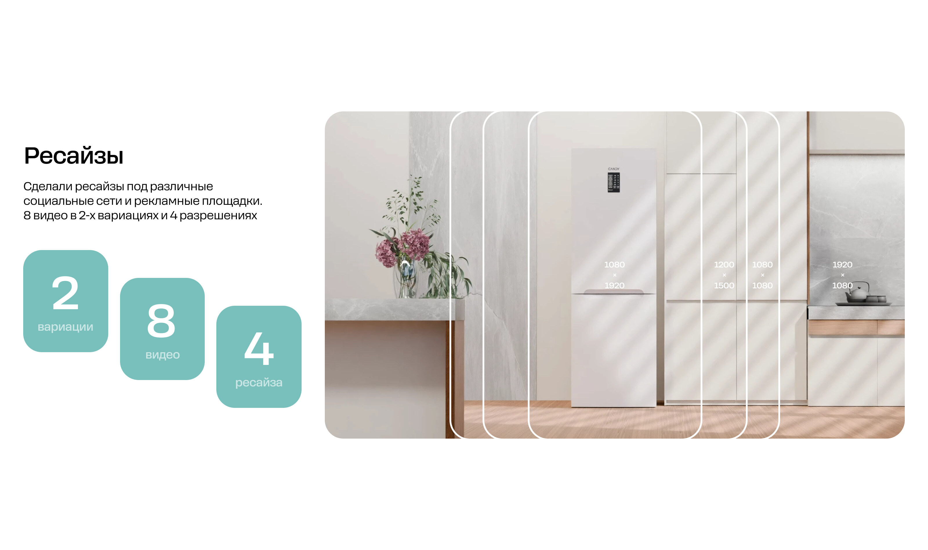 Candy Total No Frost+ Refrigerators Promo Video — Изображение №3 — 3D, Анимация на Dprofile