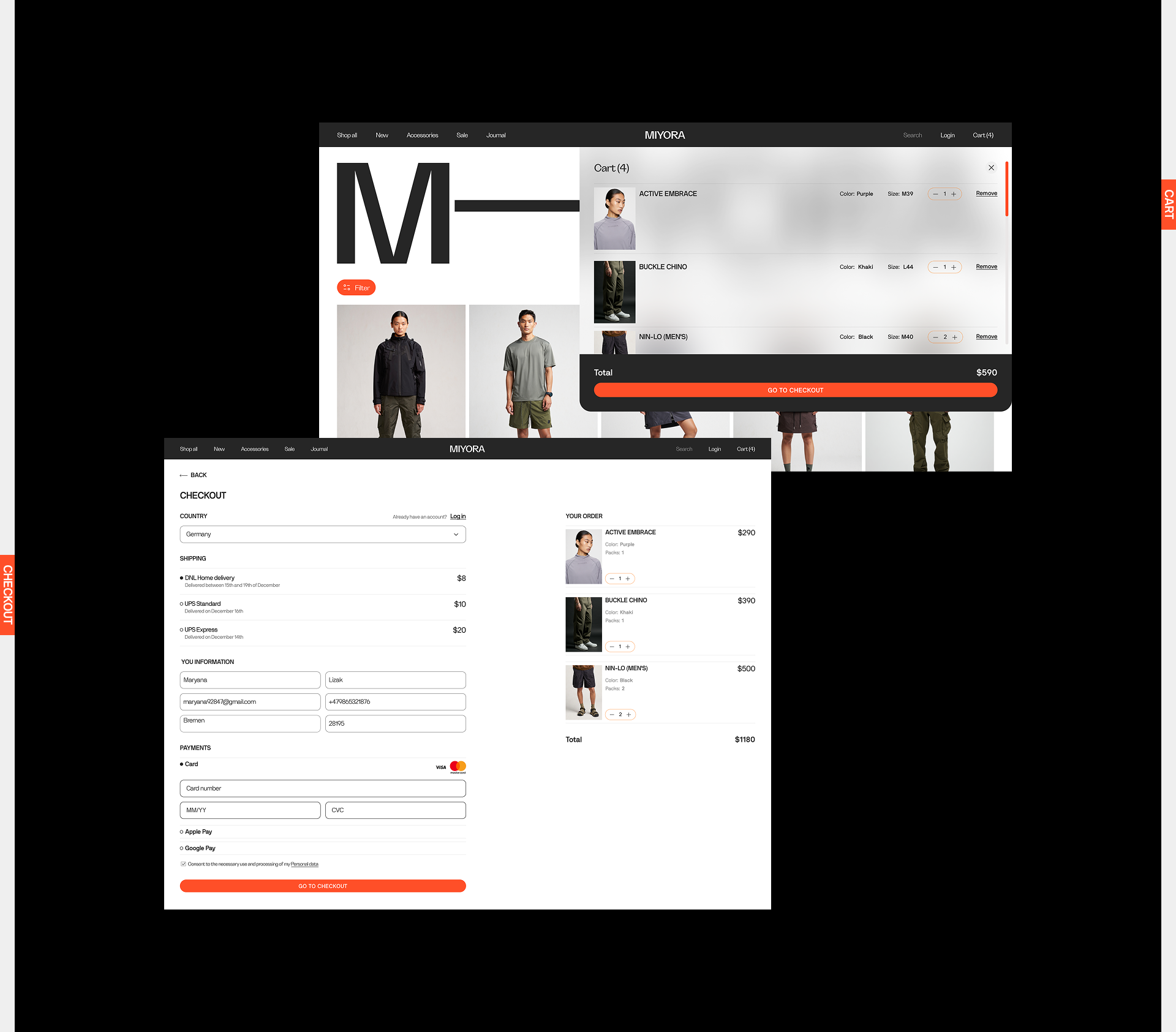 online shop — Изображение №12 — Интерфейсы на Dprofile