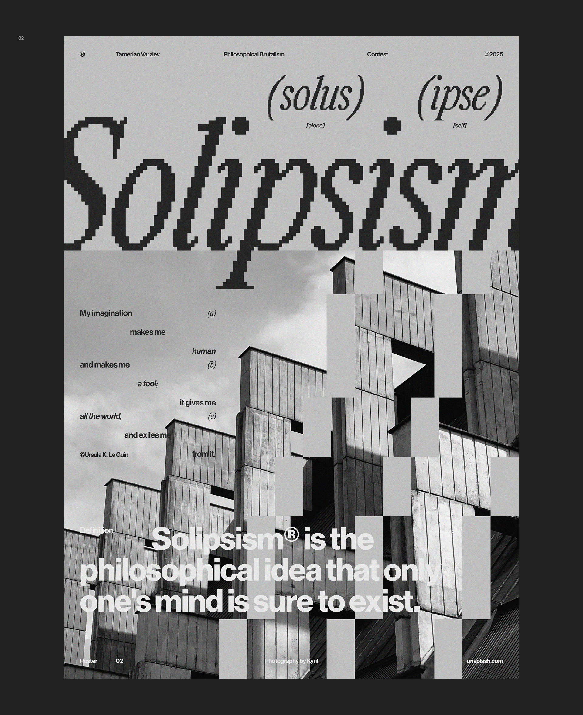 Philosophical Brutalism® — Posters Collection — Изображение №3 — Графика на Dprofile