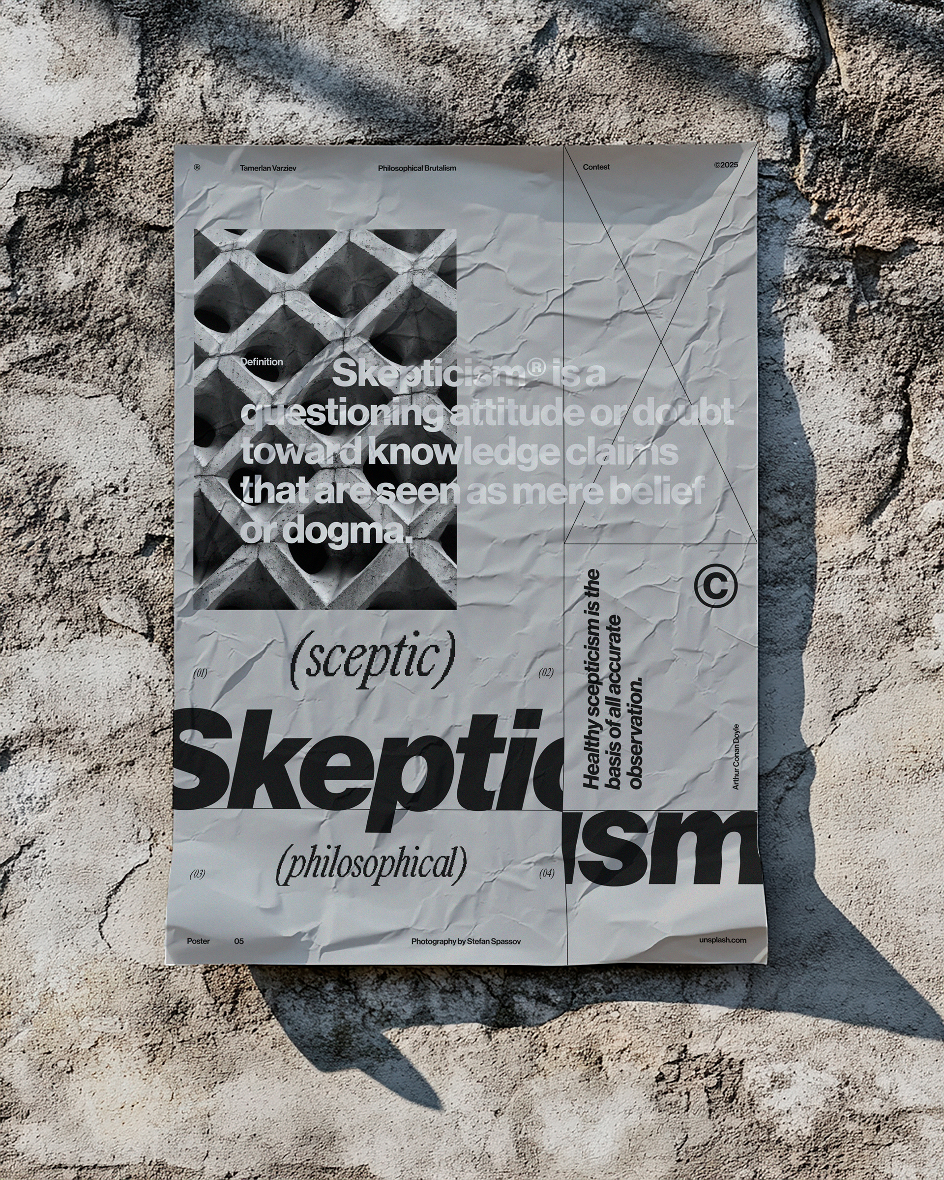 Philosophical Brutalism® — Posters Collection — Изображение №9 — Графика на Dprofile
