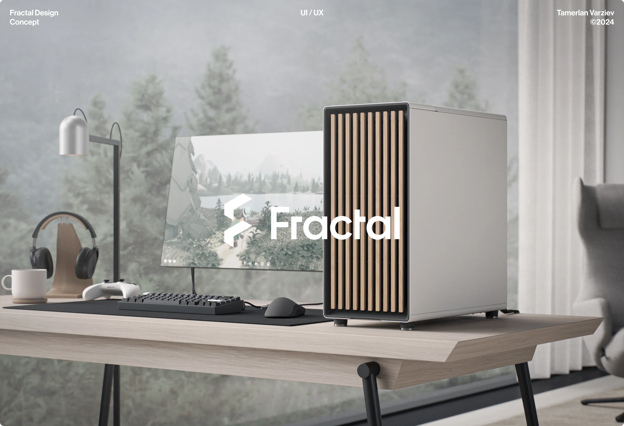Fractal Design® — Website UI/UX — Изображение №1 — Интерфейсы на Dprofile