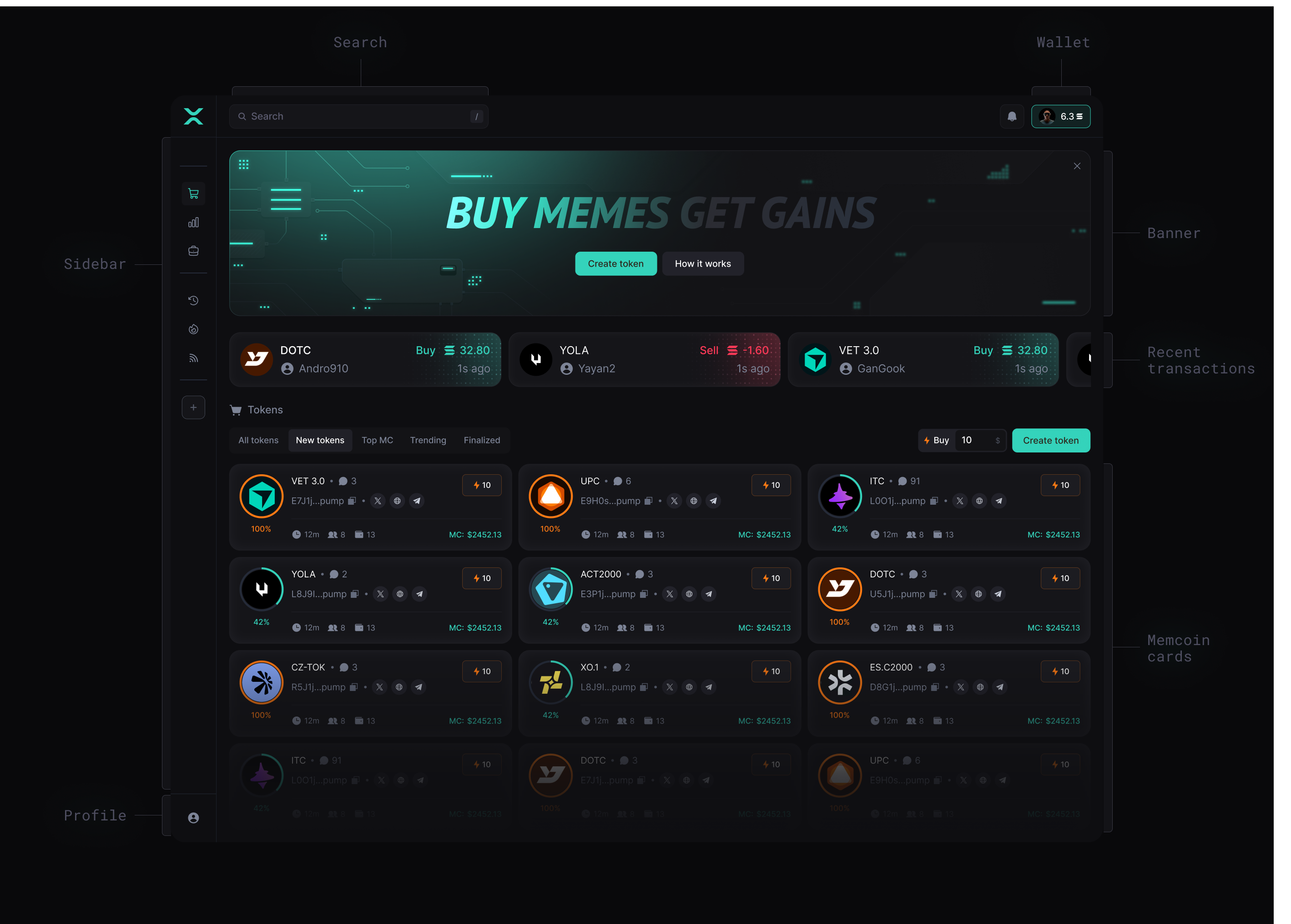 Trading Terminal | Web App — Изображение №5 — Интерфейсы на Dprofile