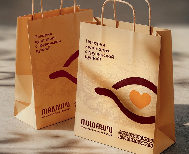 Мадаури — Брендинг на Dprofile