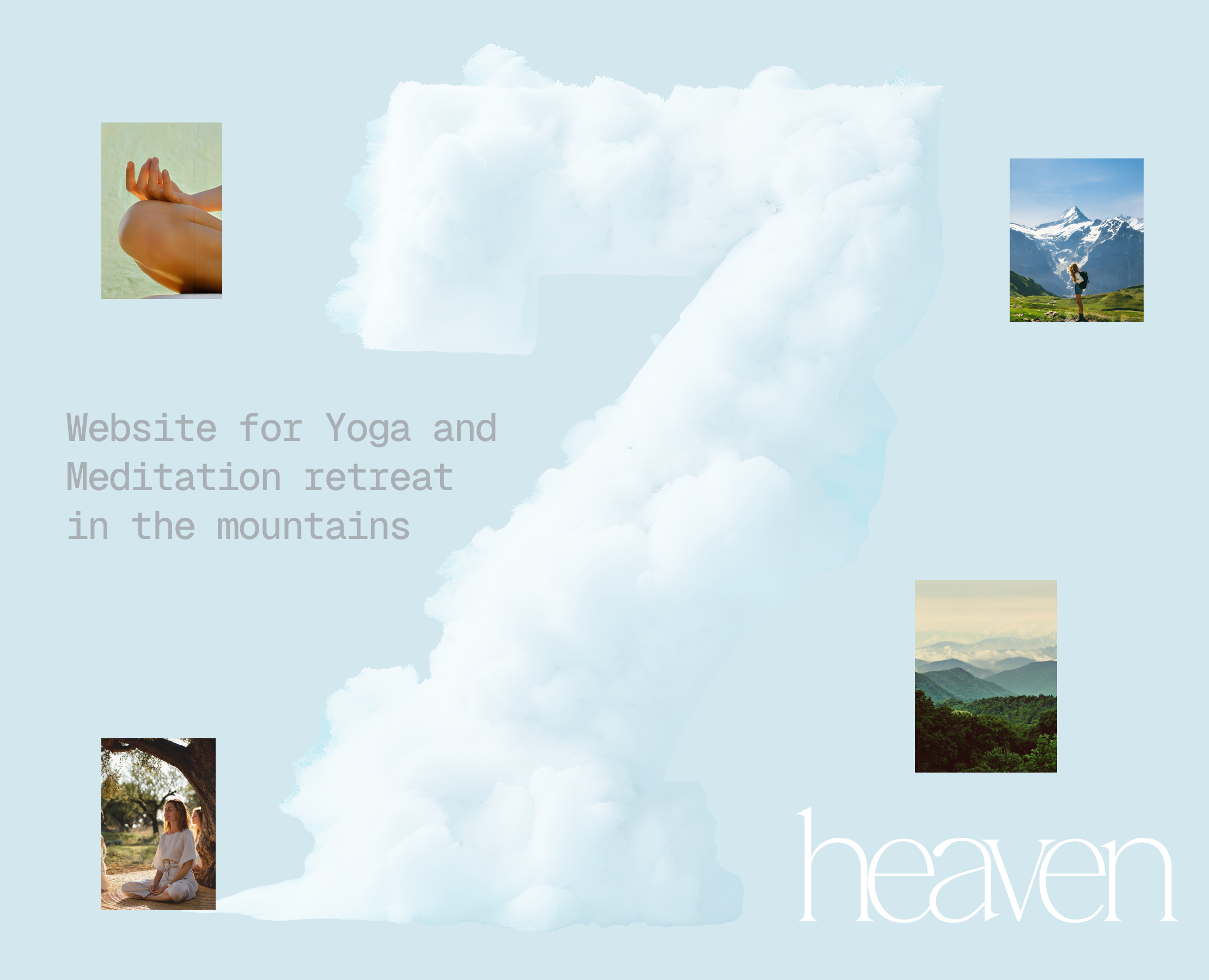 Website for a Yoga retreat — Интерфейсы на Dprofile