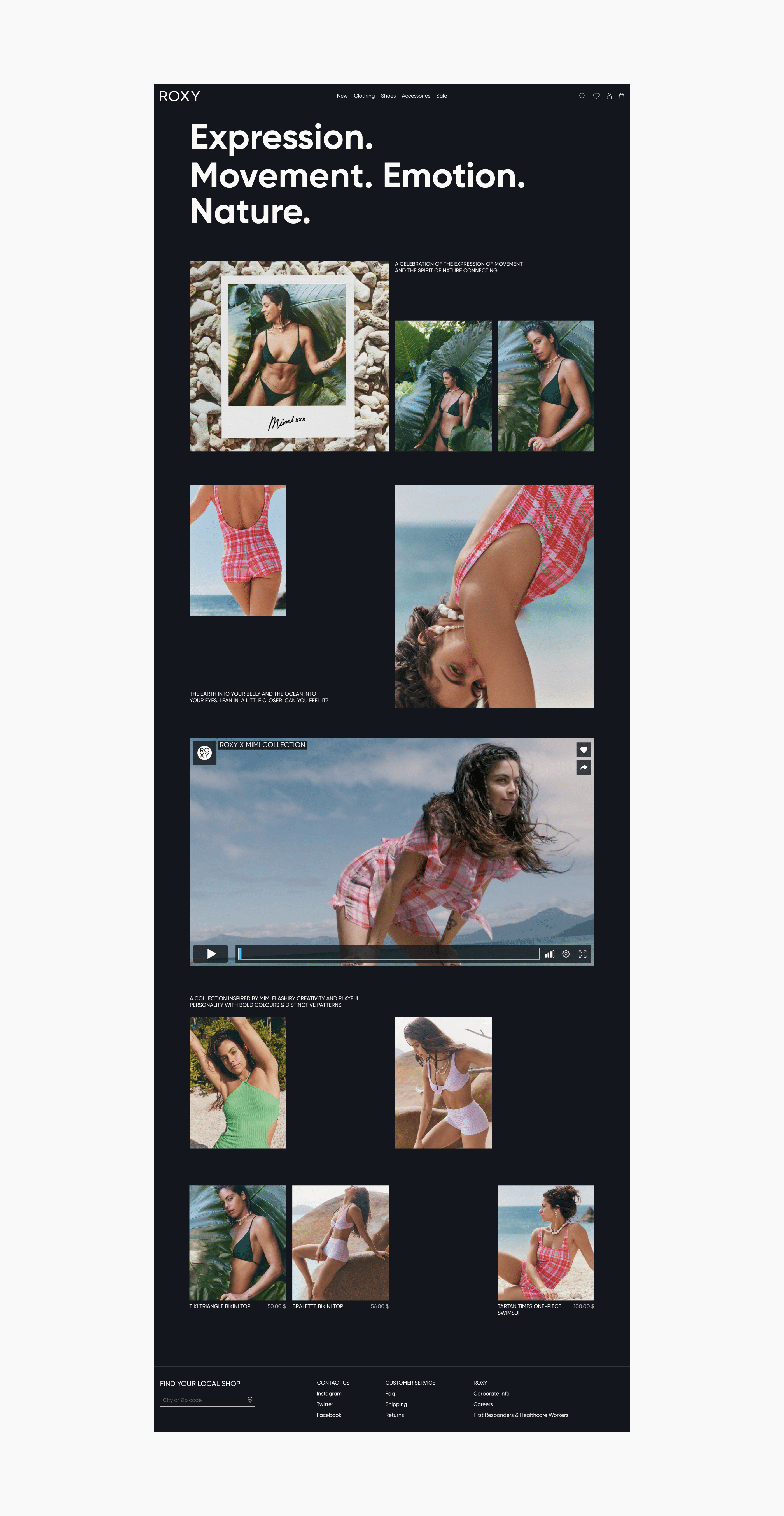 ROXY | E-commerce Redesign — Изображение №8 — Интерфейсы на Dprofile