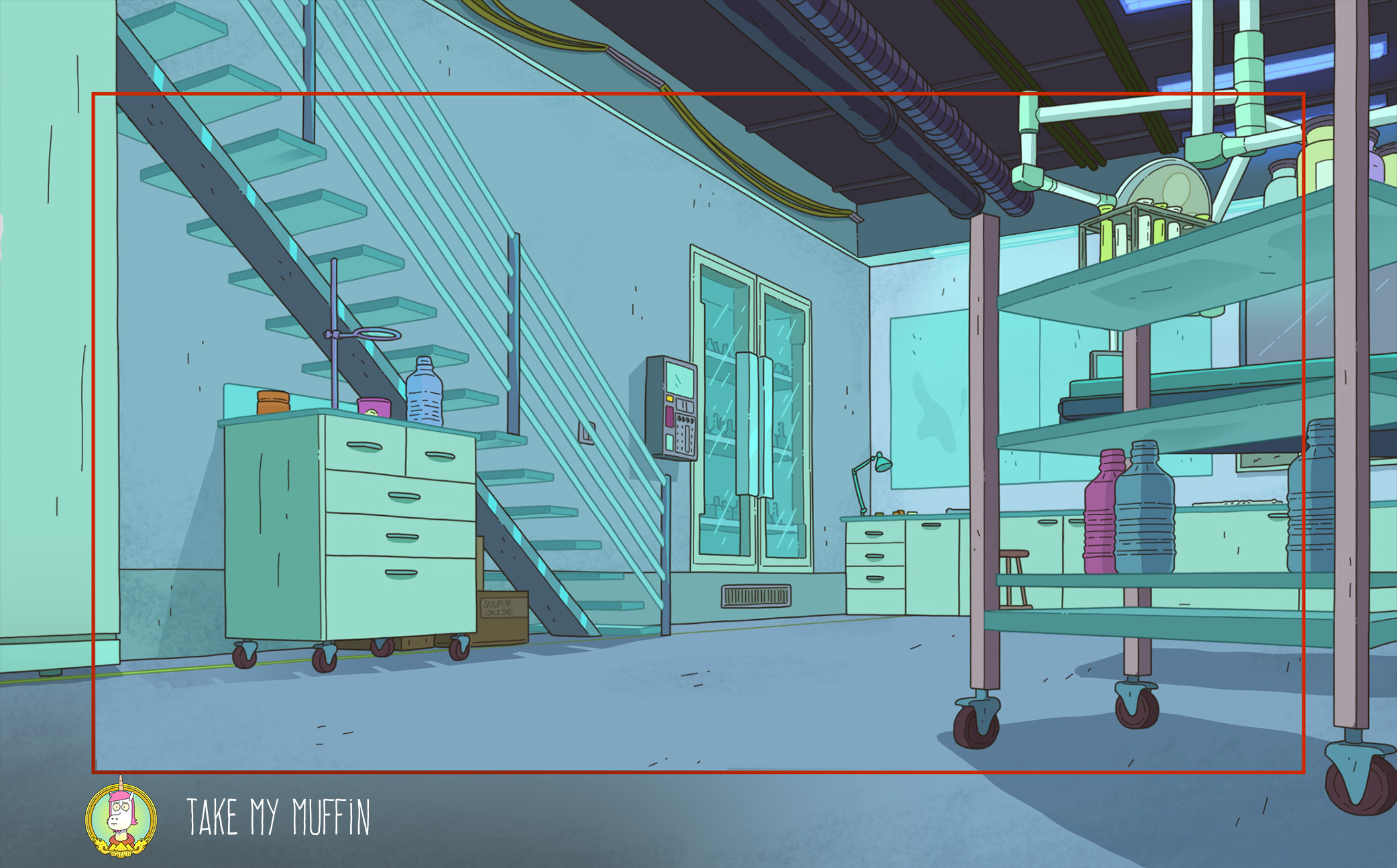 Фоны для сериала Take My Muffin — Изображение №2 — Иллюстрация, Анимация на Dprofile