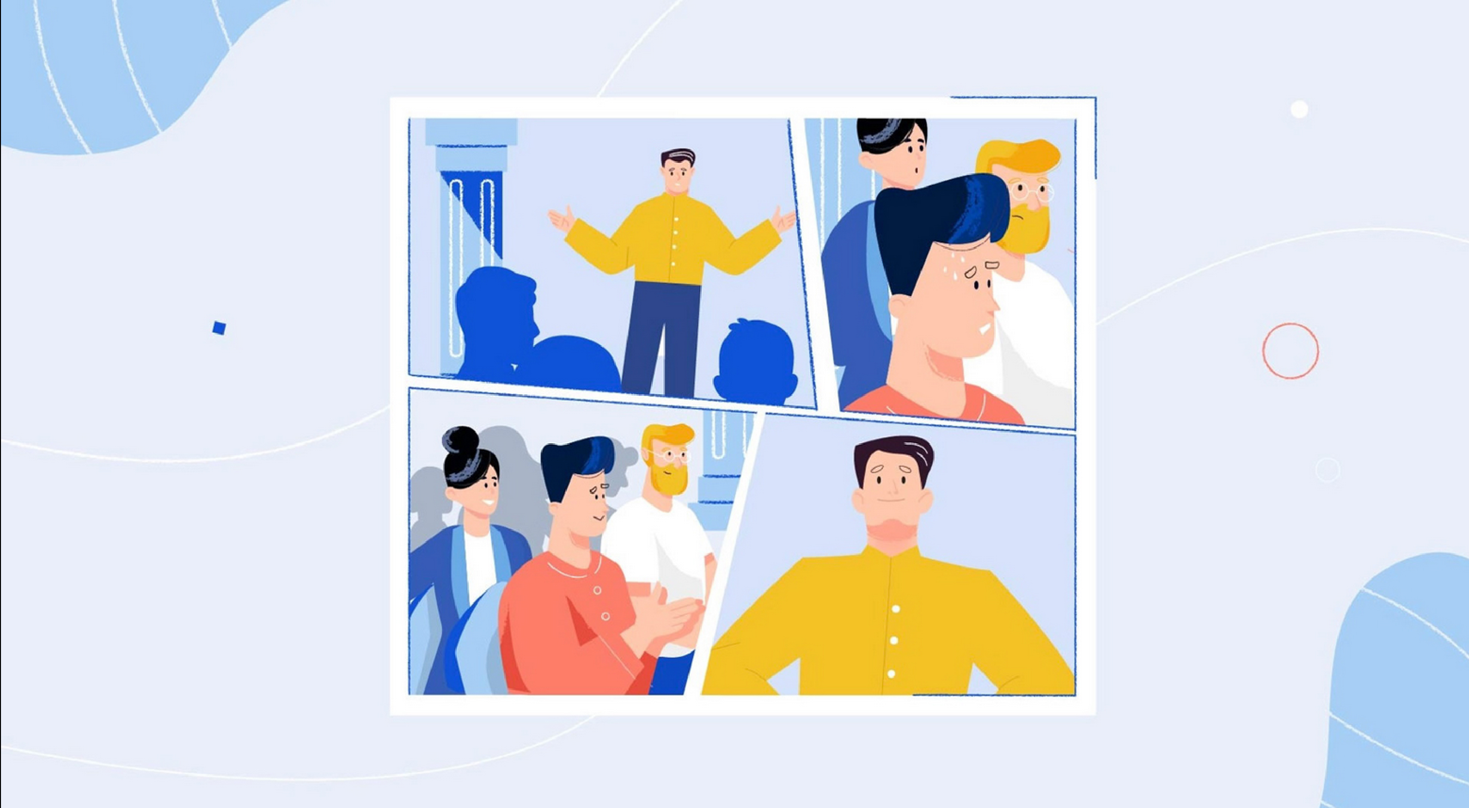 Иллюстрации для образовательной платформы — Изображение №5 — Иллюстрация, Графика на Dprofile