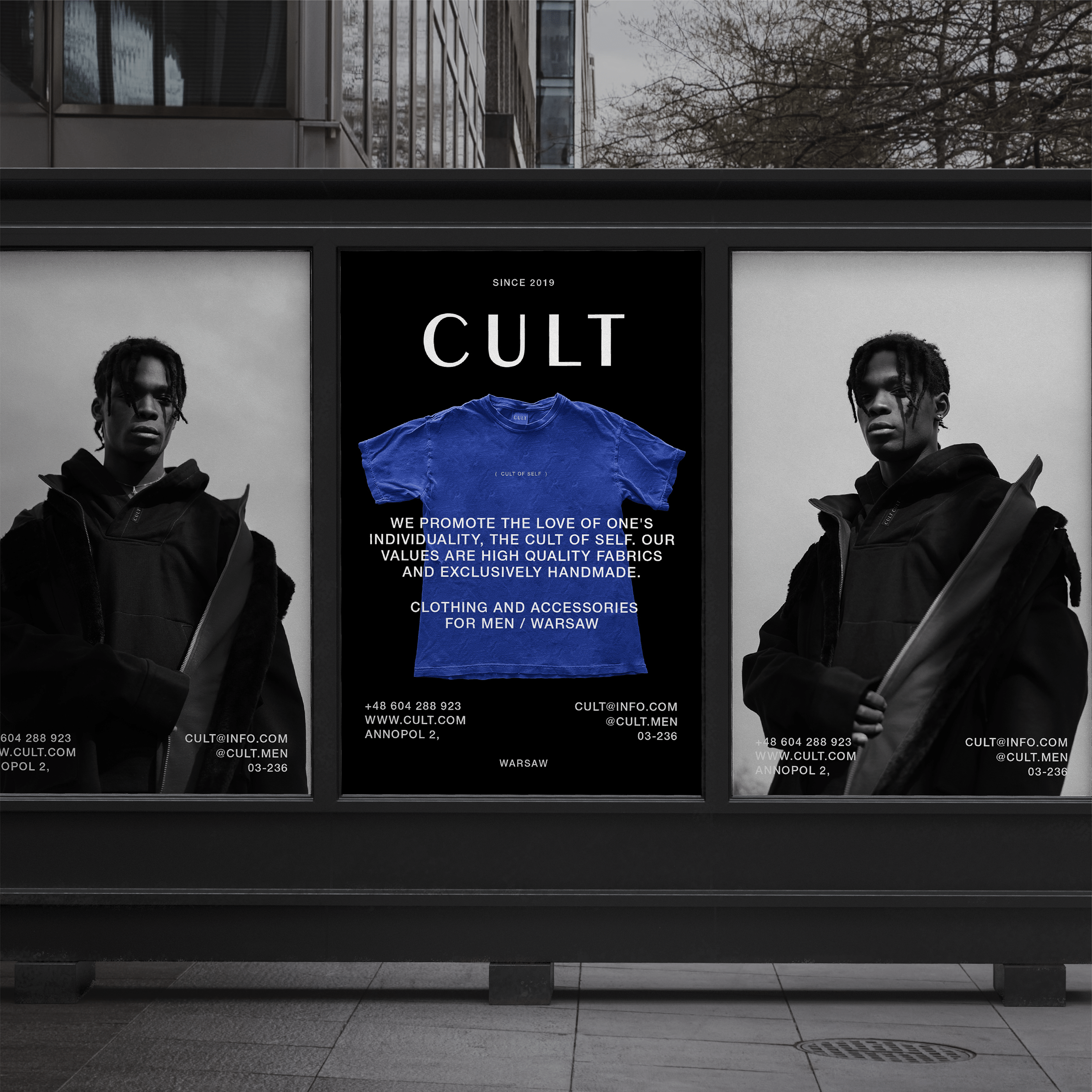 CULT MENSWEAR — Изображение №4 — Брендинг, Графика на Dprofile