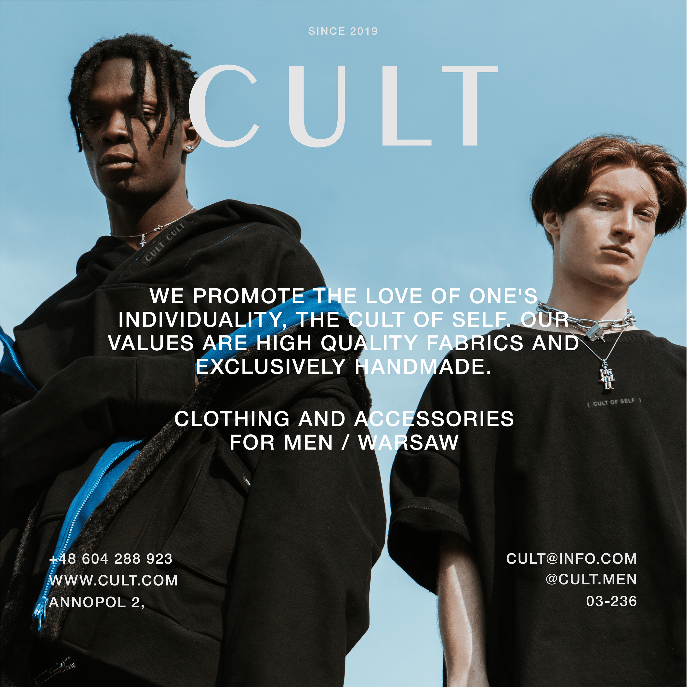 CULT MENSWEAR — Изображение №12 — Брендинг, Графика на Dprofile