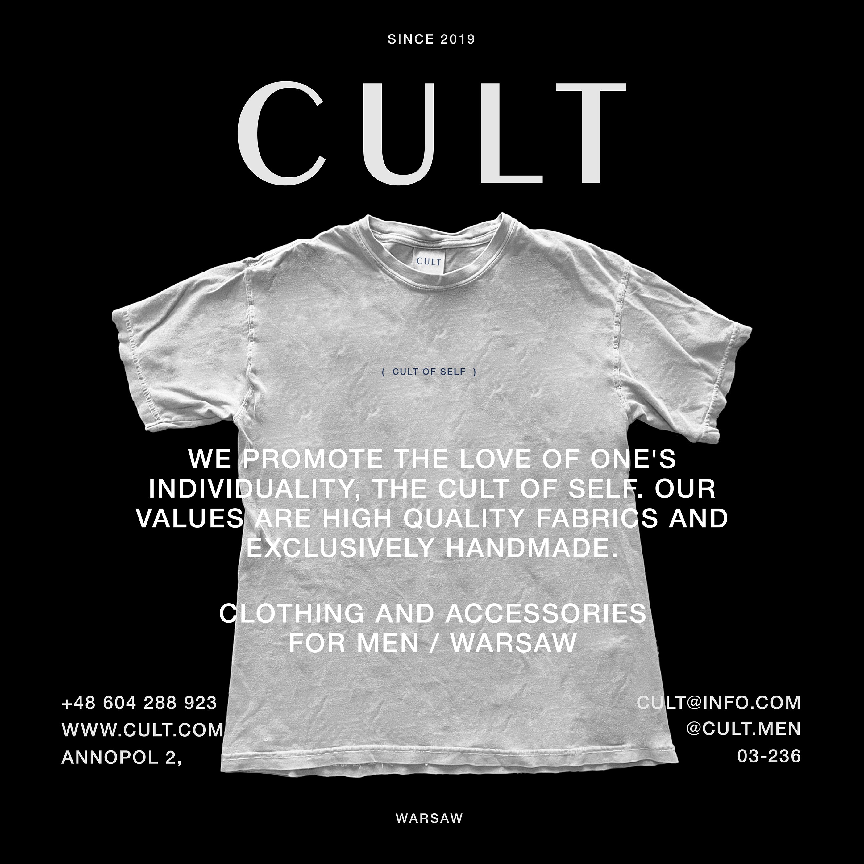 CULT MENSWEAR — Изображение №7 — Брендинг, Графика на Dprofile