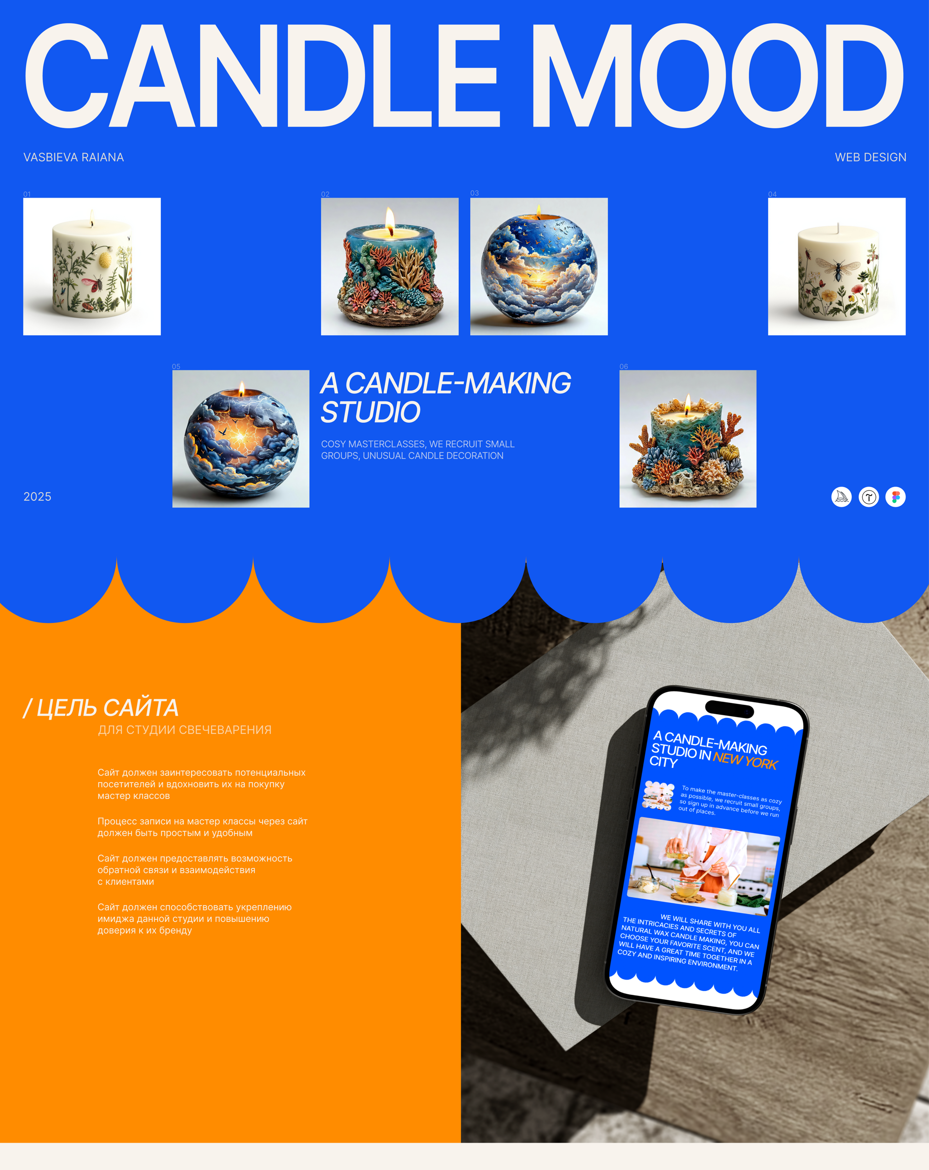 Creat studio CandleMood — Изображение №1 — Интерфейсы, Анимация на Dprofile
