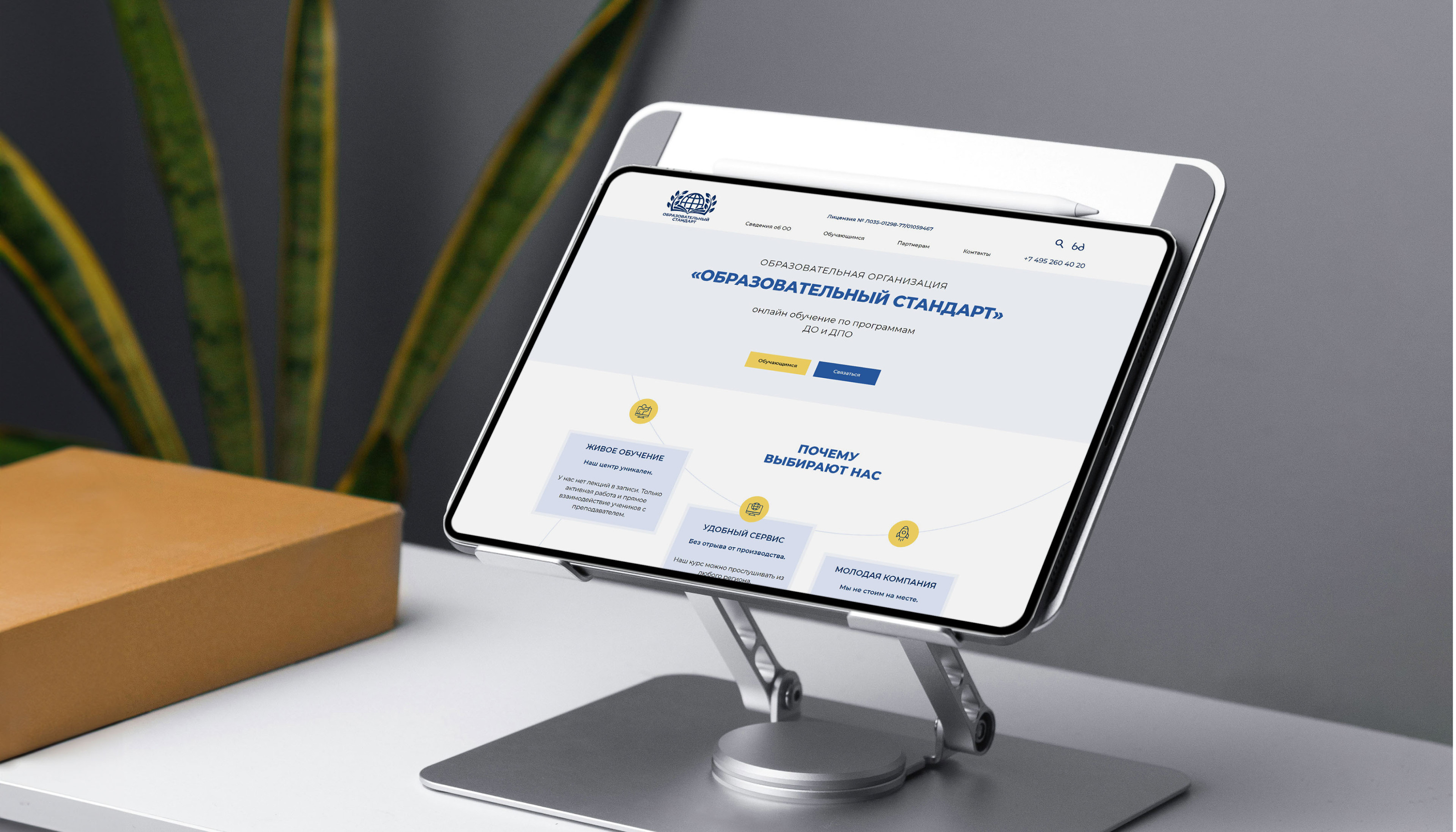 Сайт | Образовательный стандарт | UX/UI — Изображение №1 — Интерфейсы на Dprofile