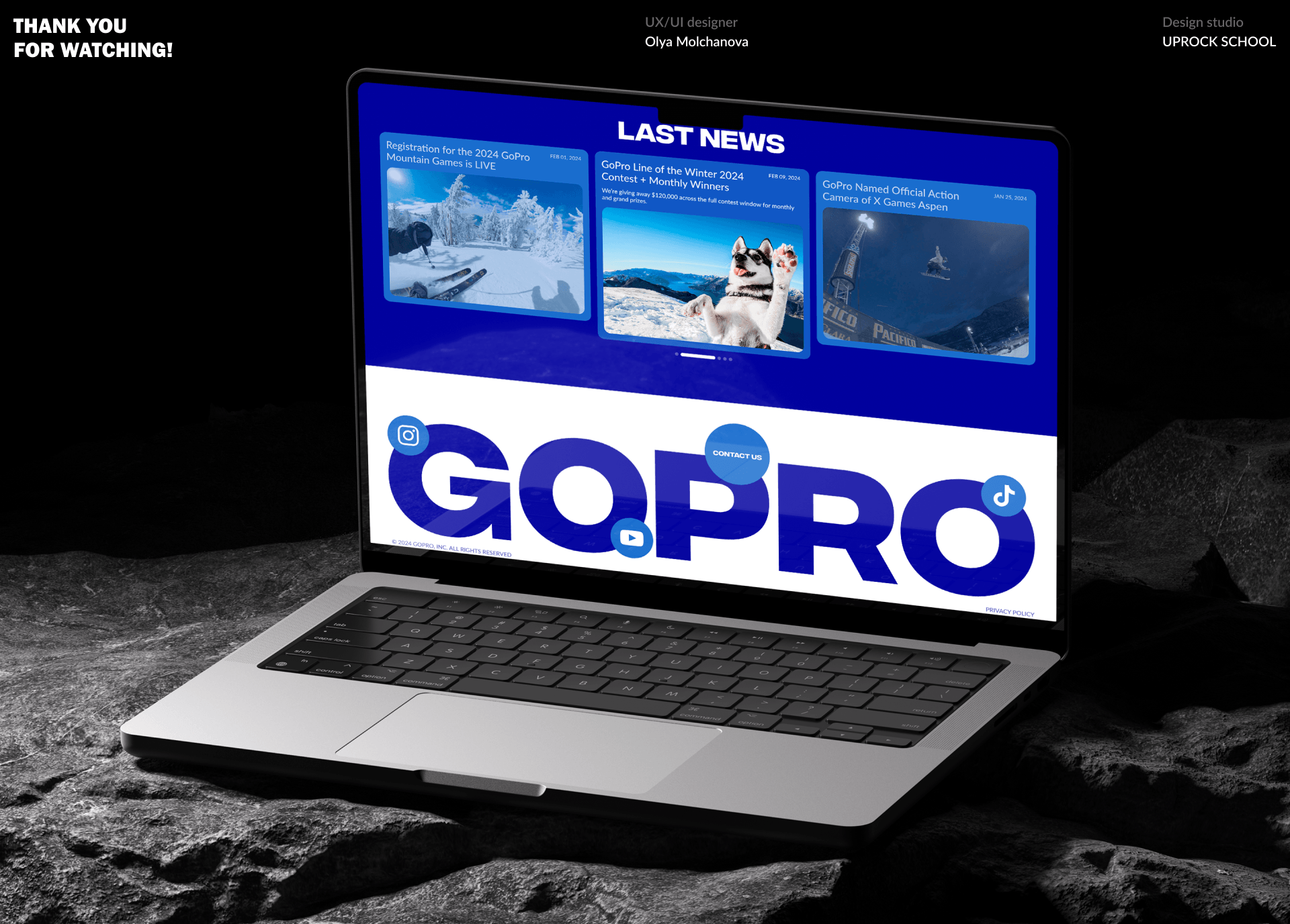 GOPRO HERO 12BLACK | Landing Page Redesing — Изображение №8 — Интерфейсы, Графика на Dprofile