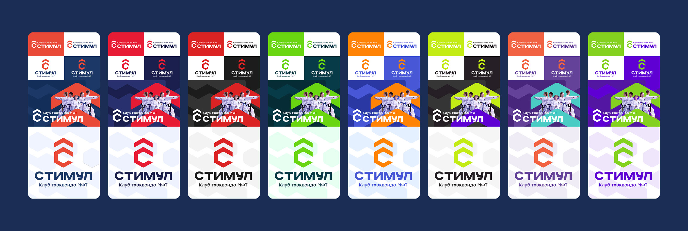 Стимул – Клуб Тхэквондо МФТ • Айдентика и сайт — Изображение №3 — Брендинг на Dprofile