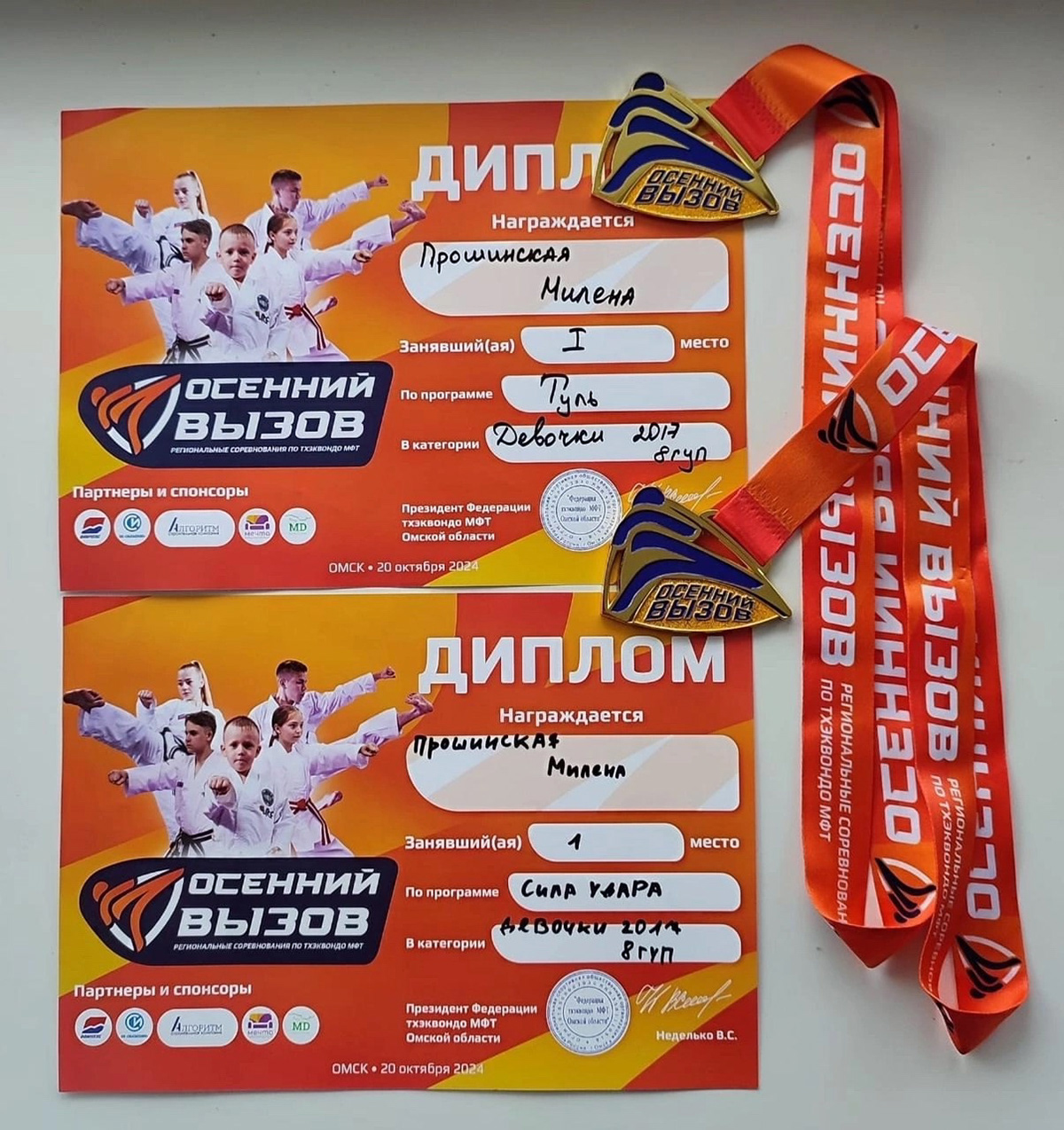 Осенний Вызов — айдентика турнира по тхэквондо — Изображение №13 — Брендинг на Dprofile