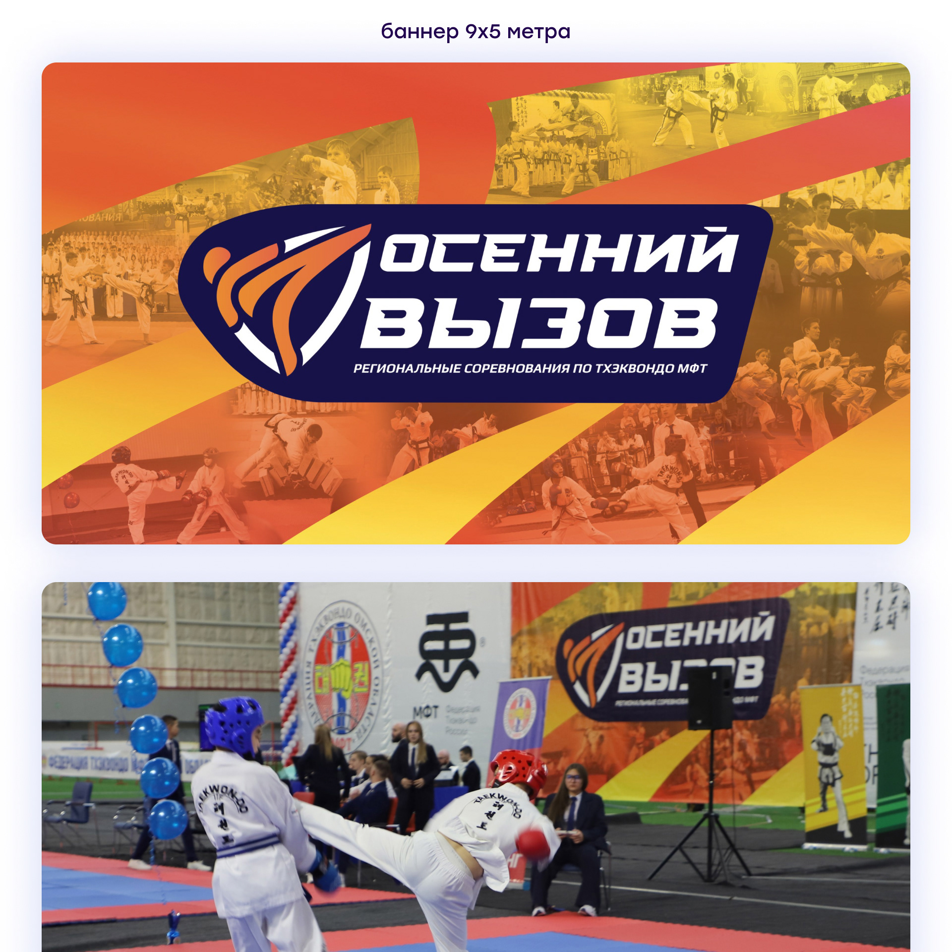 Осенний Вызов — айдентика турнира по тхэквондо — Изображение №7 — Брендинг на Dprofile