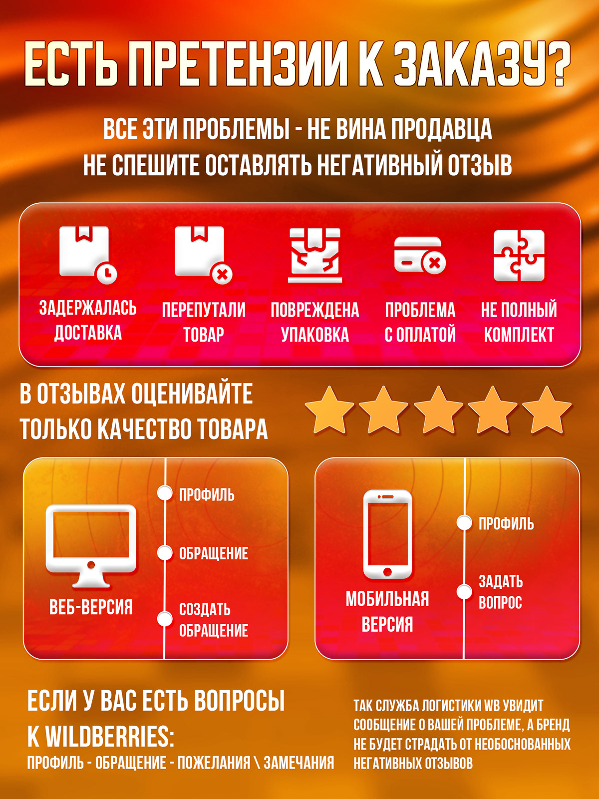 Дизайн карточек товара Wildberries. Инфографика. — Изображение №36 — Графика, Маркетинг на Dprofile