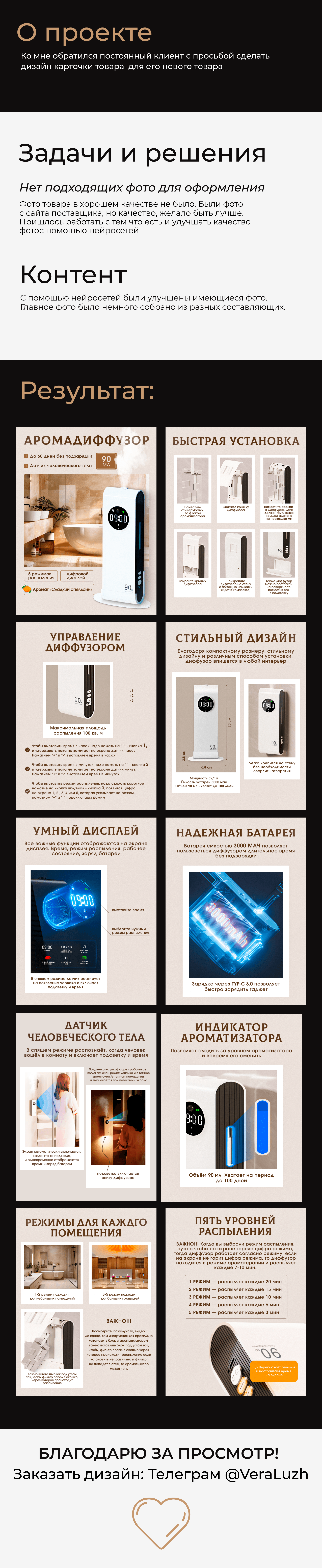 Дизайн карточки товара для маркетплейсов — Изображение №1 — Маркетинг на Dprofile