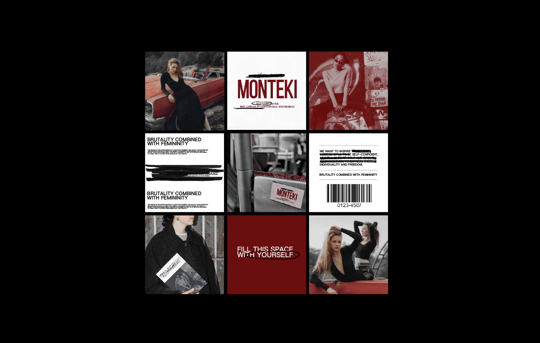 MONTEKI | WOMEN'S CLOTHING | ЛОГОТИП | АЙДЕНТИКА — Изображение №15 — Брендинг на Dprofile