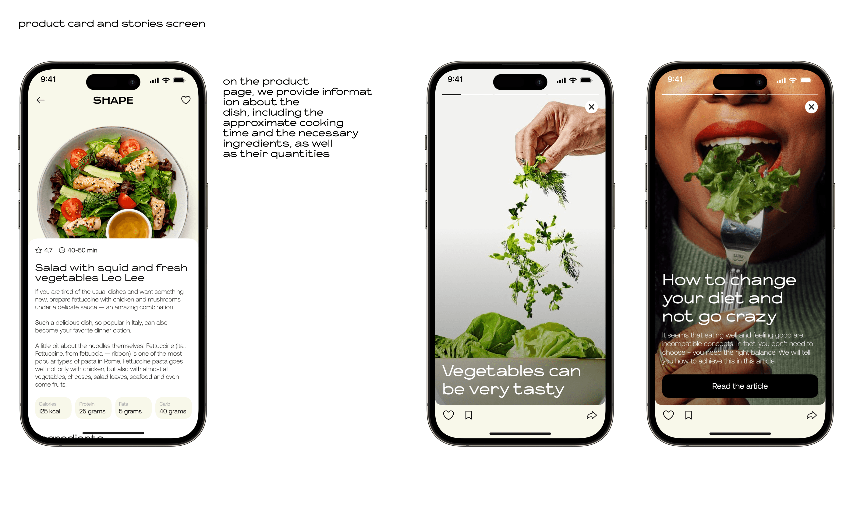 SHAPE - app for healthy diet — Изображение №12 — Интерфейсы, Брендинг на Dprofile