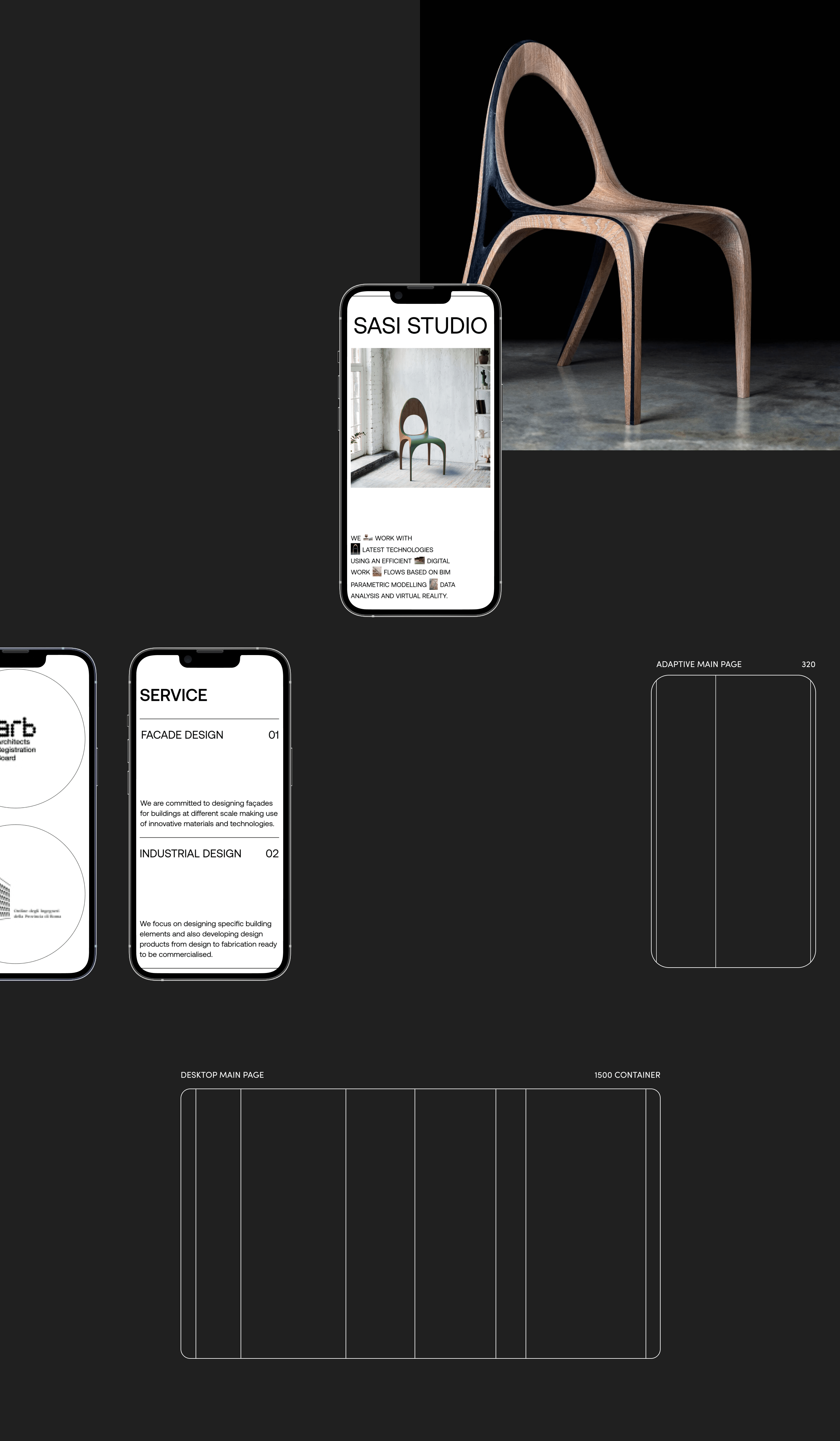 SASI Studio - redesign corporate website — Изображение №3 — Интерфейсы на Dprofile