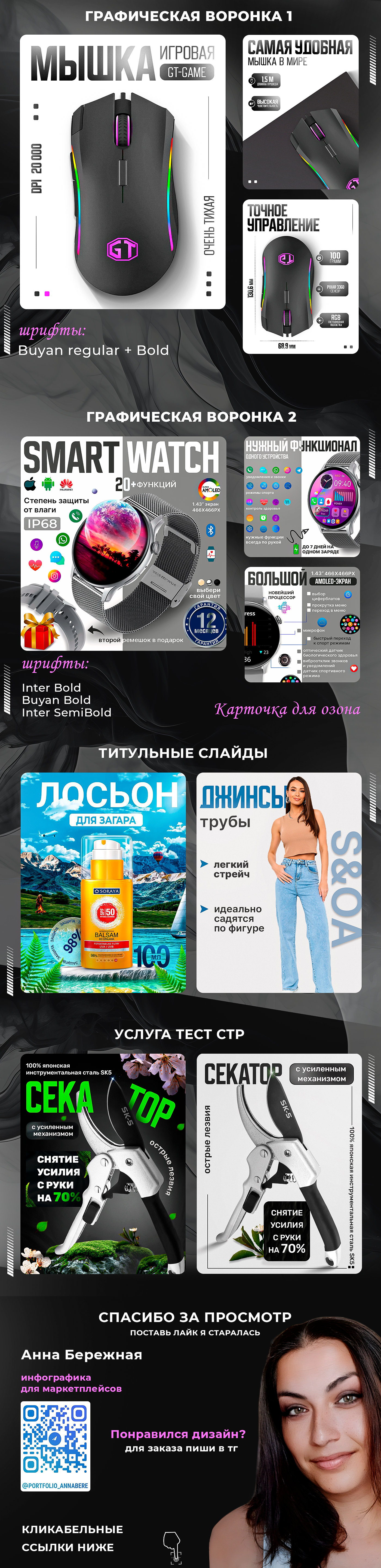 Карточки товара — Изображение №3 — Графика, Маркетинг на Dprofile