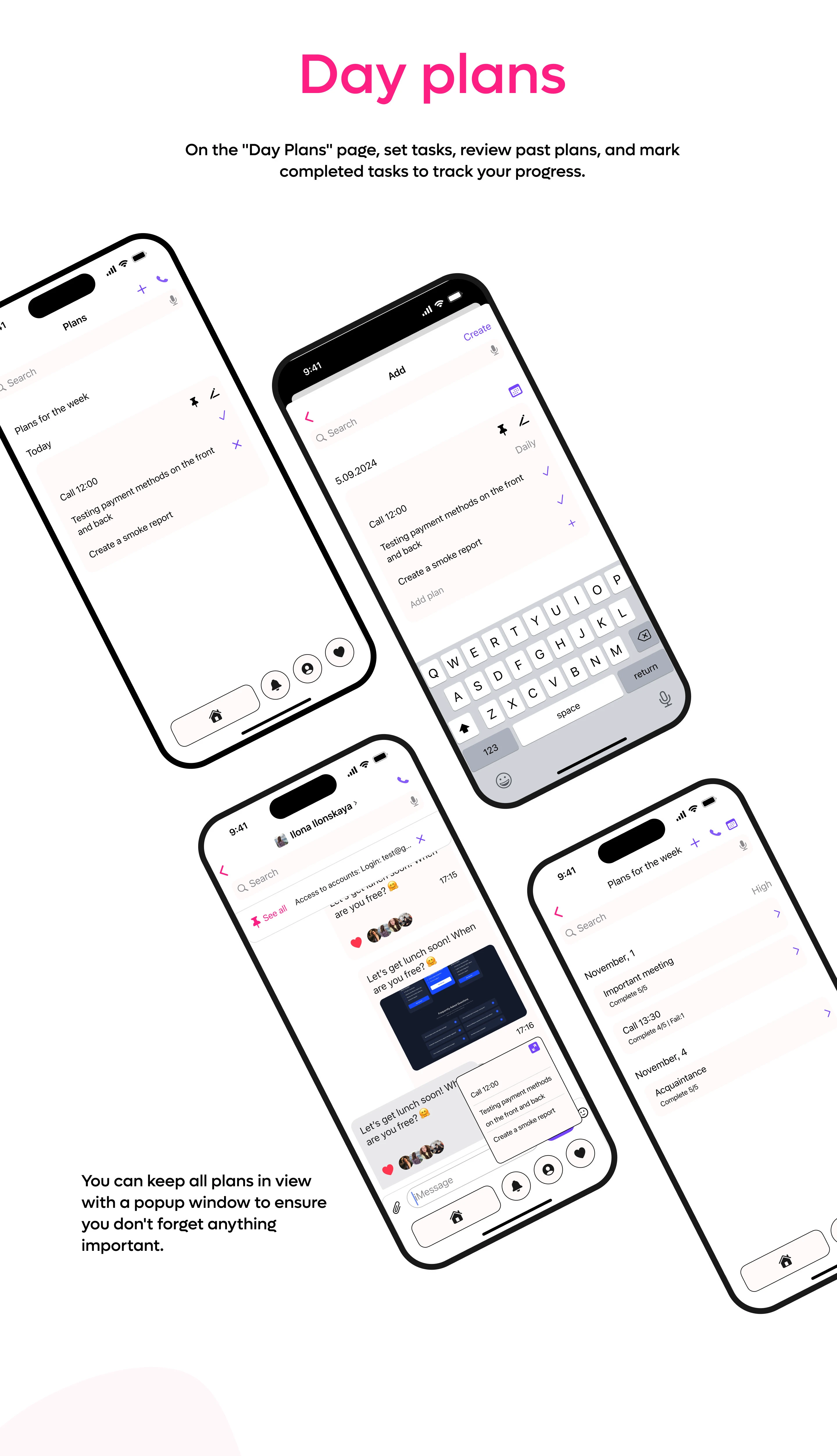 Sink - Корпоративный чат - Mobile - UI/UX Design — Изображение №7 — Интерфейсы на Dprofile