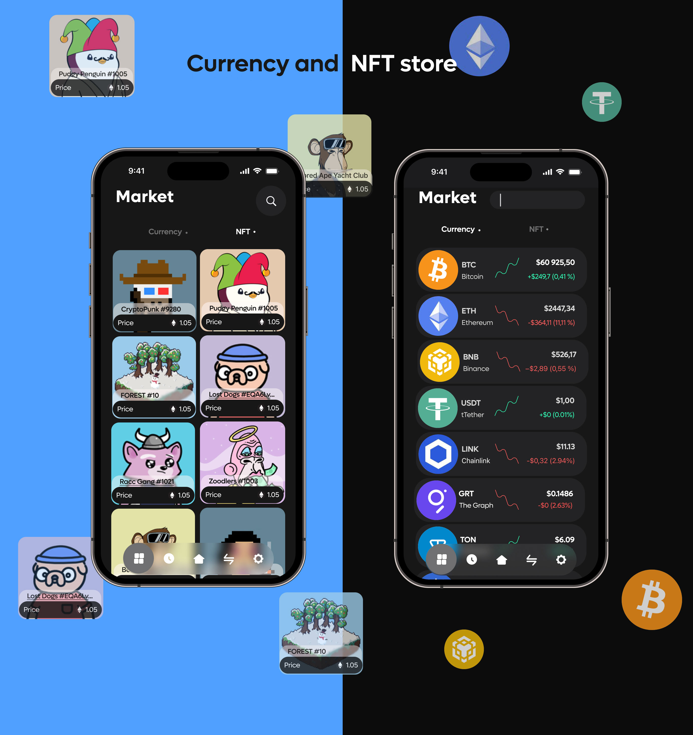 CryptiX - Crypto Wallet Mobile app UI UX design — Изображение №3 — Интерфейсы на Dprofile
