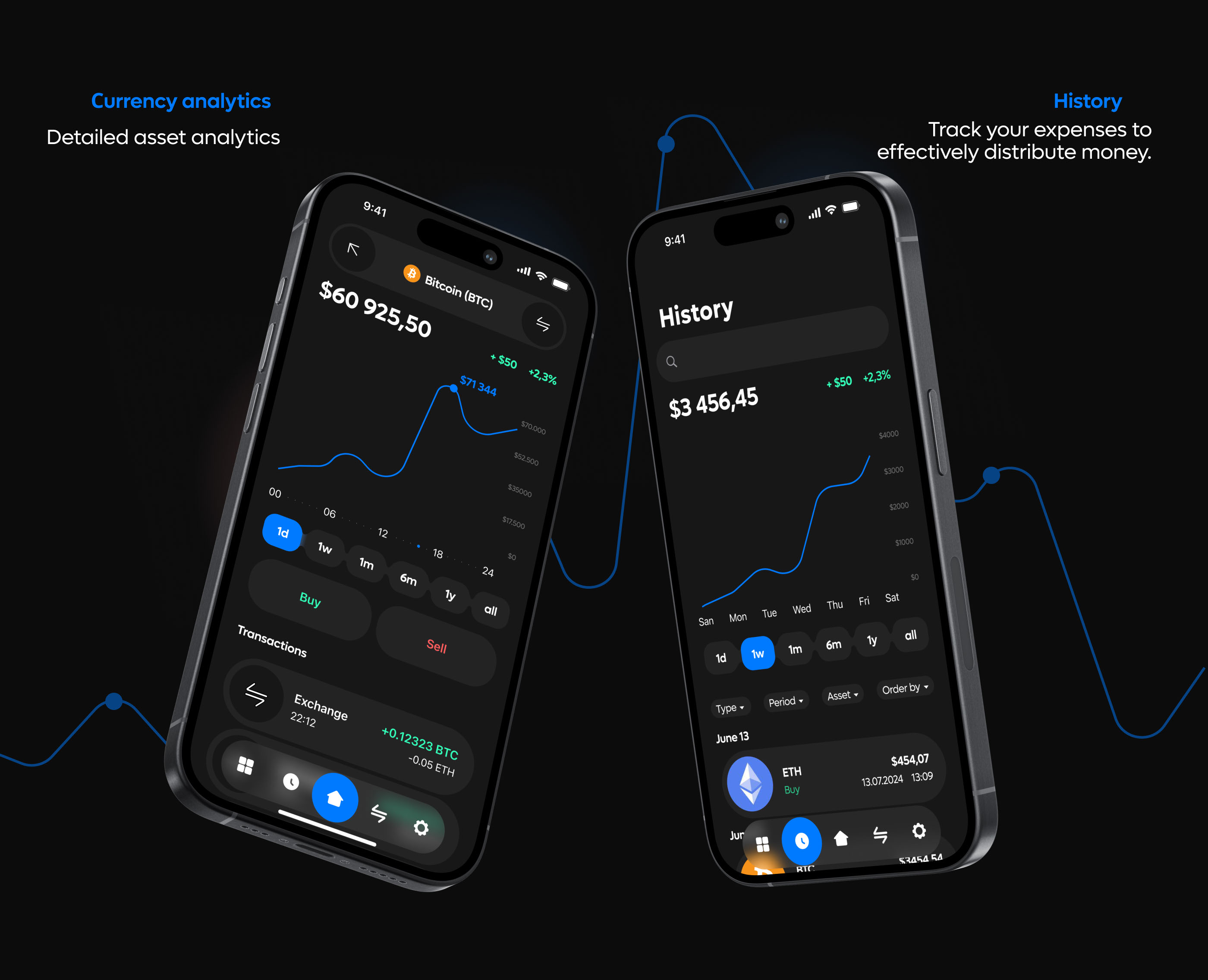CryptiX - Крипто кошелек Mobile app UI UX design — Изображение №2 — Интерфейсы на Dprofile