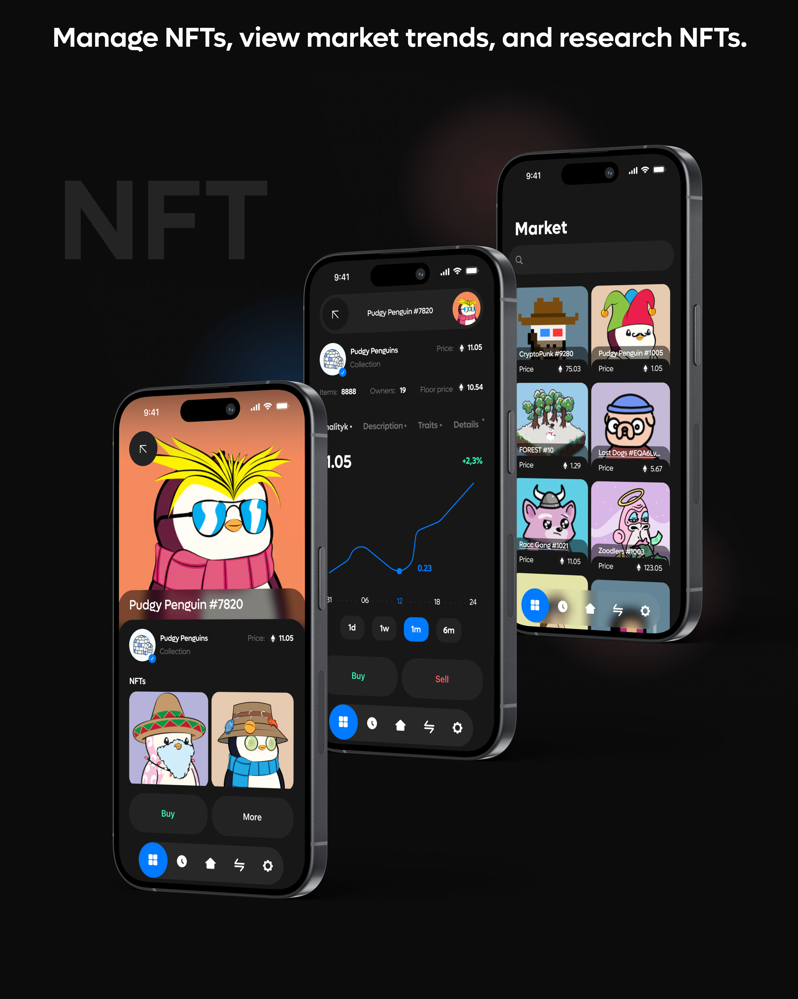 CryptiX - Крипто кошелек Mobile app UI UX design — Изображение №6 — Интерфейсы на Dprofile