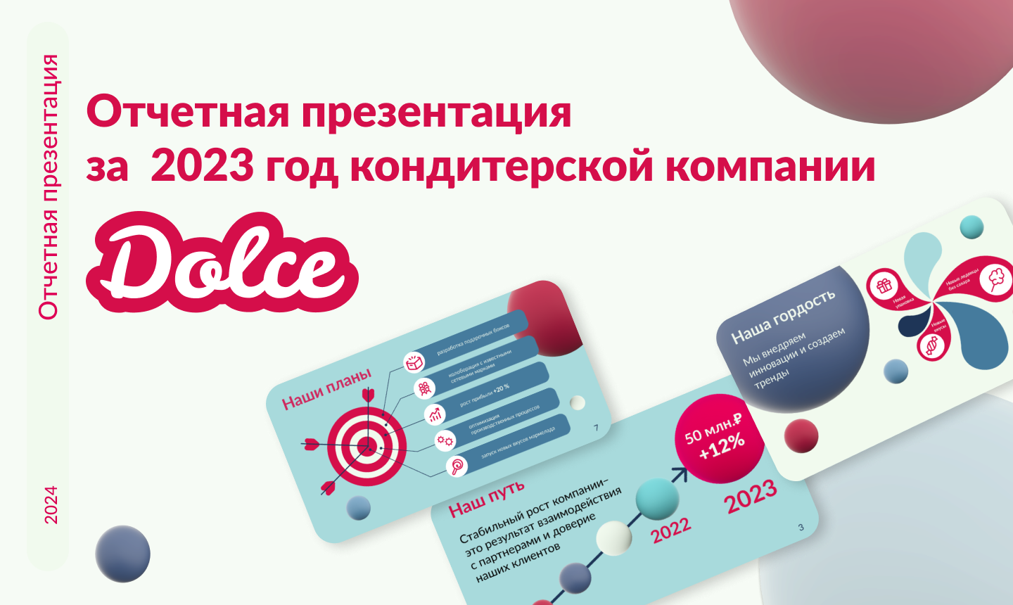 Дизайн отчетной презентации — Изображение №1 — Графика, Маркетинг на Dprofile
