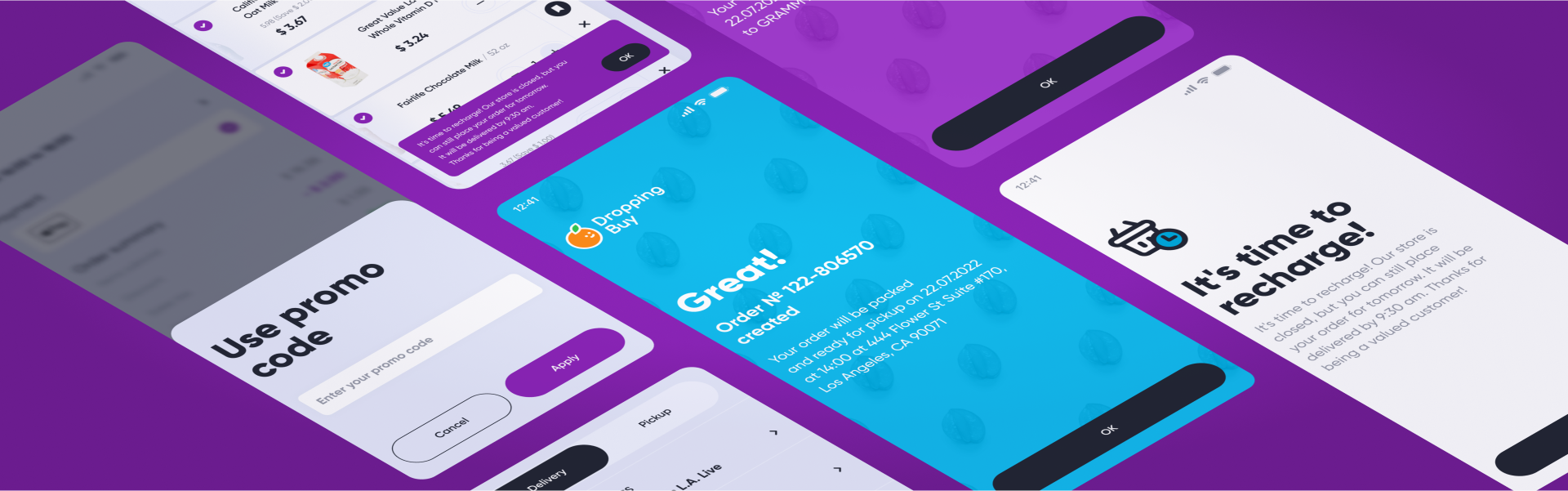 Dropping Buy | Food store — Изображение №11 — Интерфейсы на Dprofile