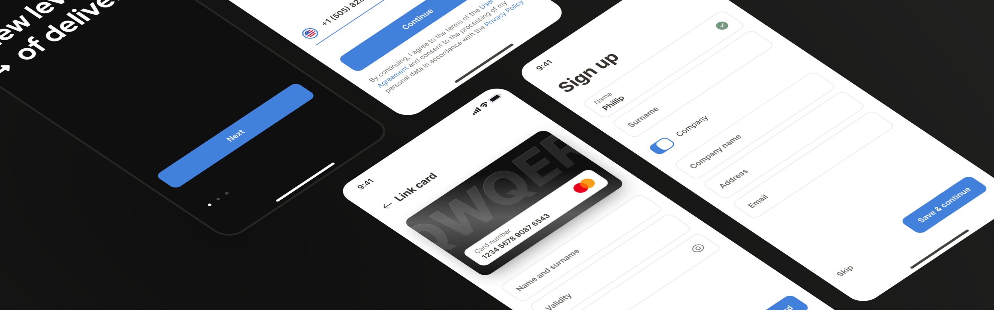 QWQER | Mobile apps for couriers and senders — Изображение №14 — Интерфейсы на Dprofile