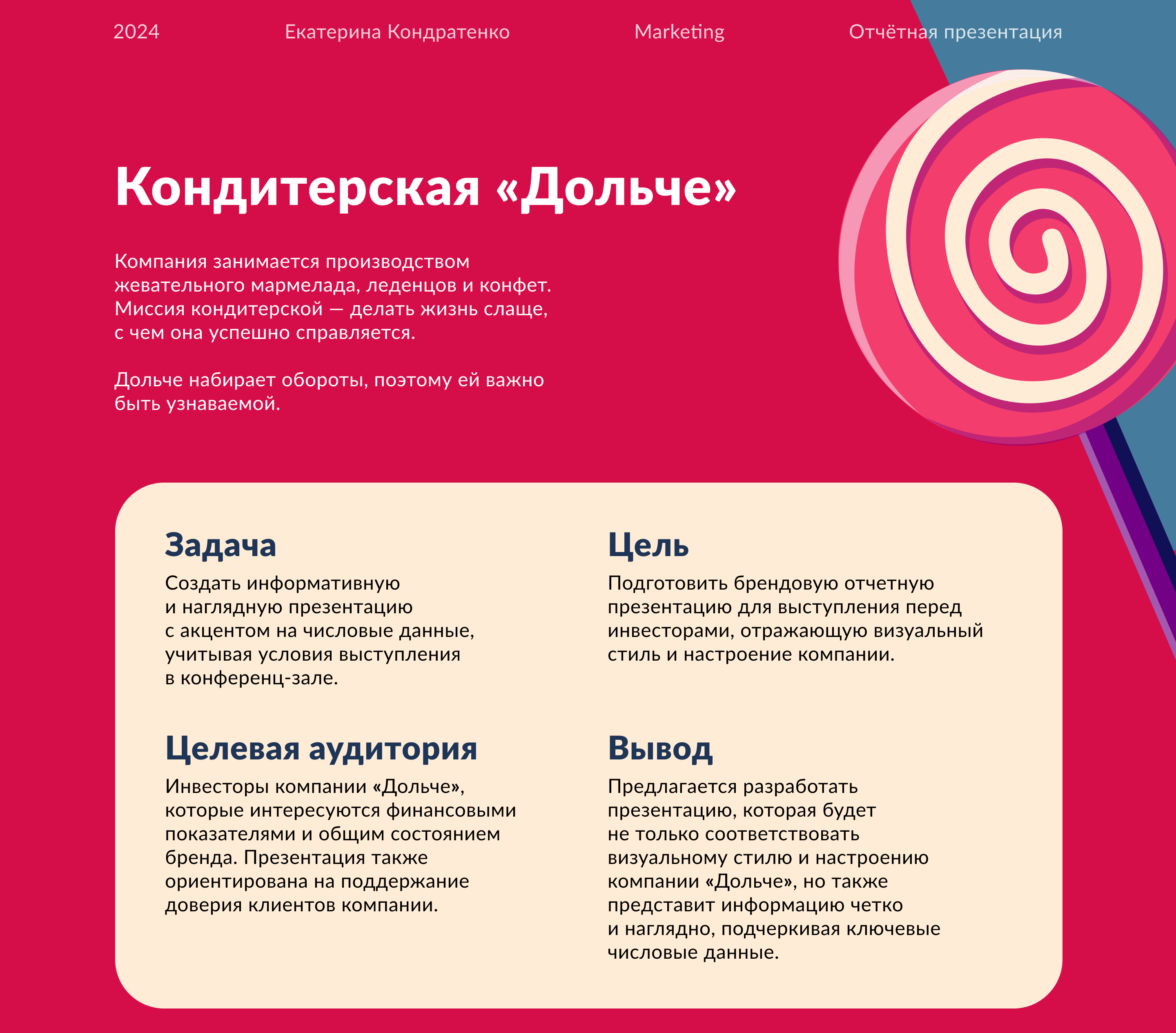 Презентация — Изображение №1 — Маркетинг на Dprofile