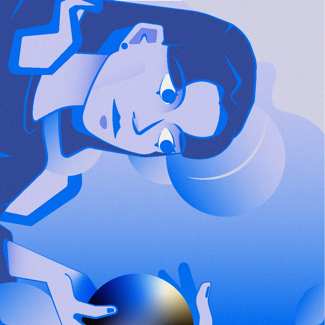 BWB - BlueWhiteBlack — Изображение №5 — Иллюстрация на Dprofile