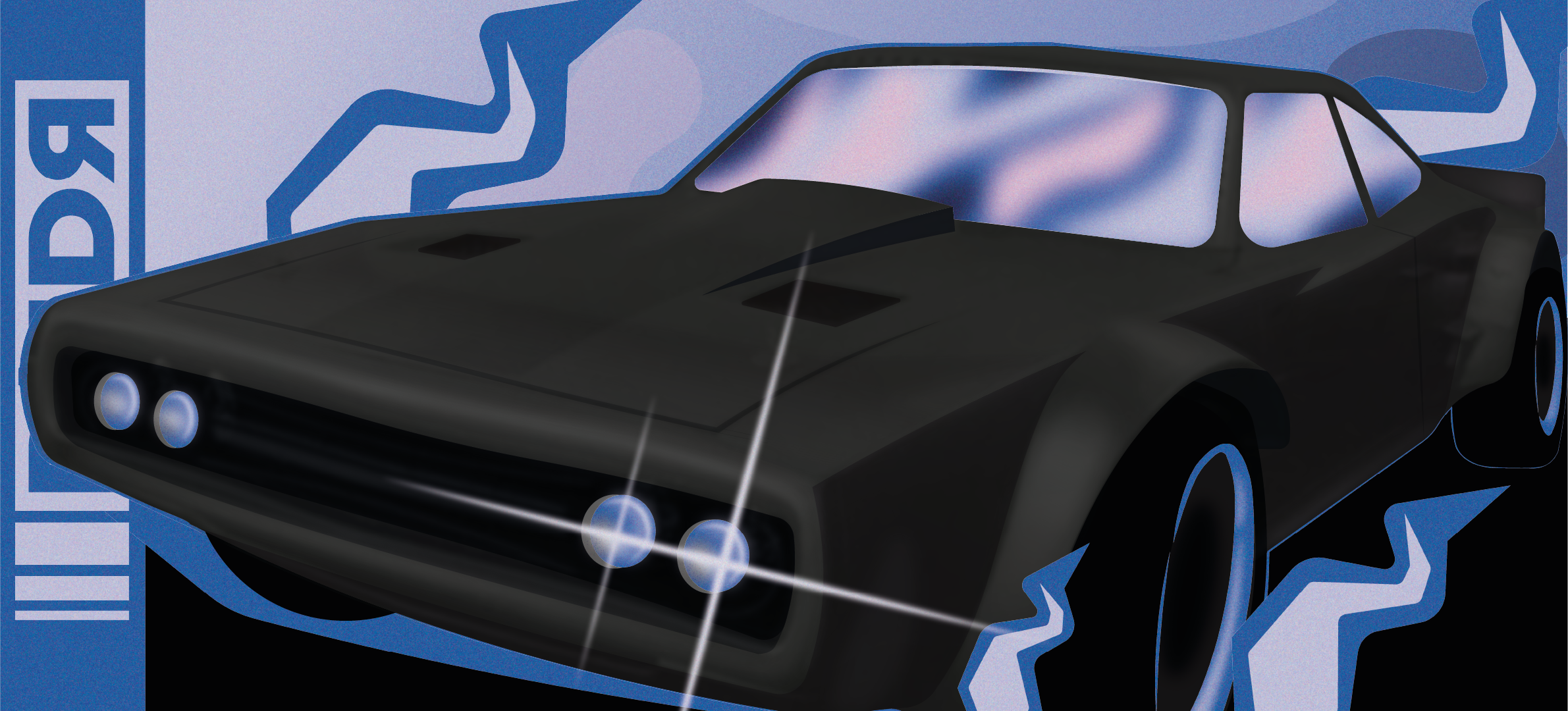 BWB - BlueWhiteBlack — Изображение №3 — Иллюстрация на Dprofile