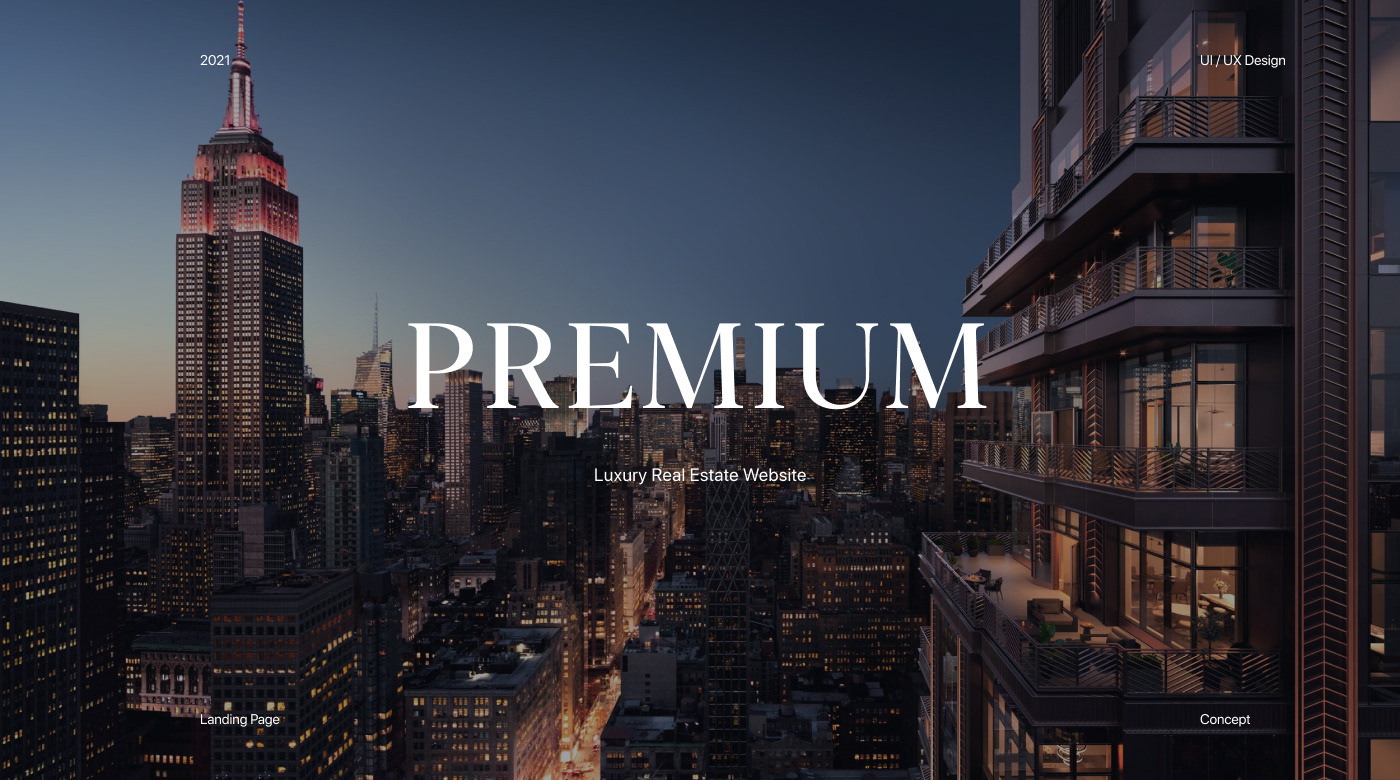 Premium - Real Estate Website — Изображение №1 — Интерфейсы на Dprofile